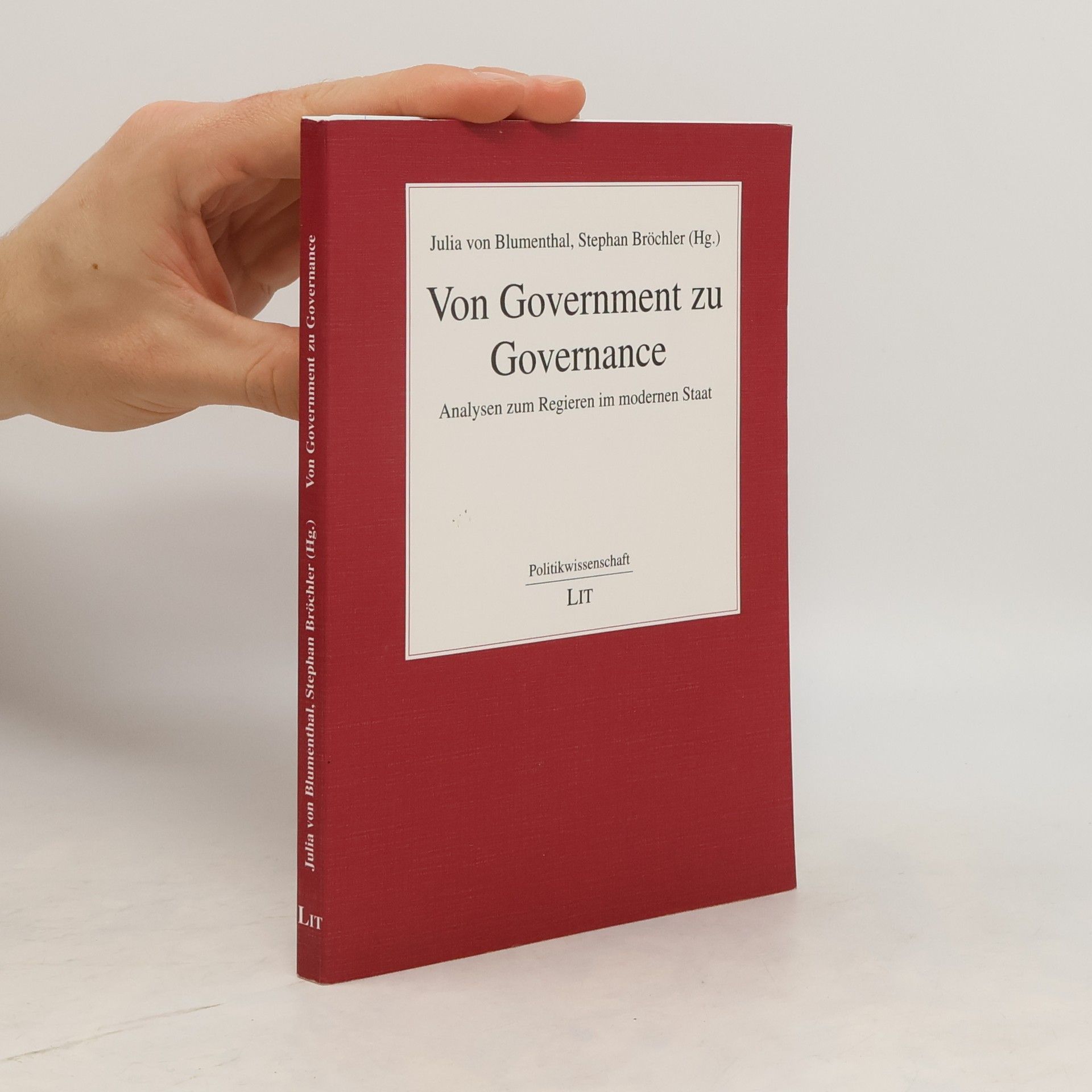 Julia von Blumenthal Von Government zu Governance