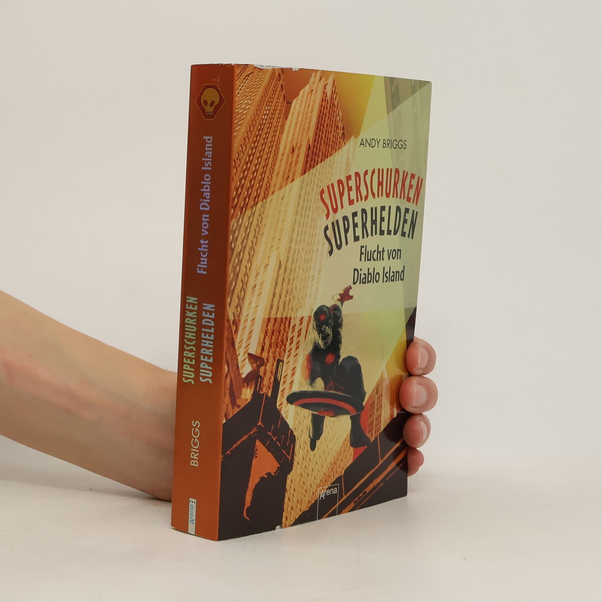 Andy Briggs Superschurken, Superhelden. Flucht von Diablo Island