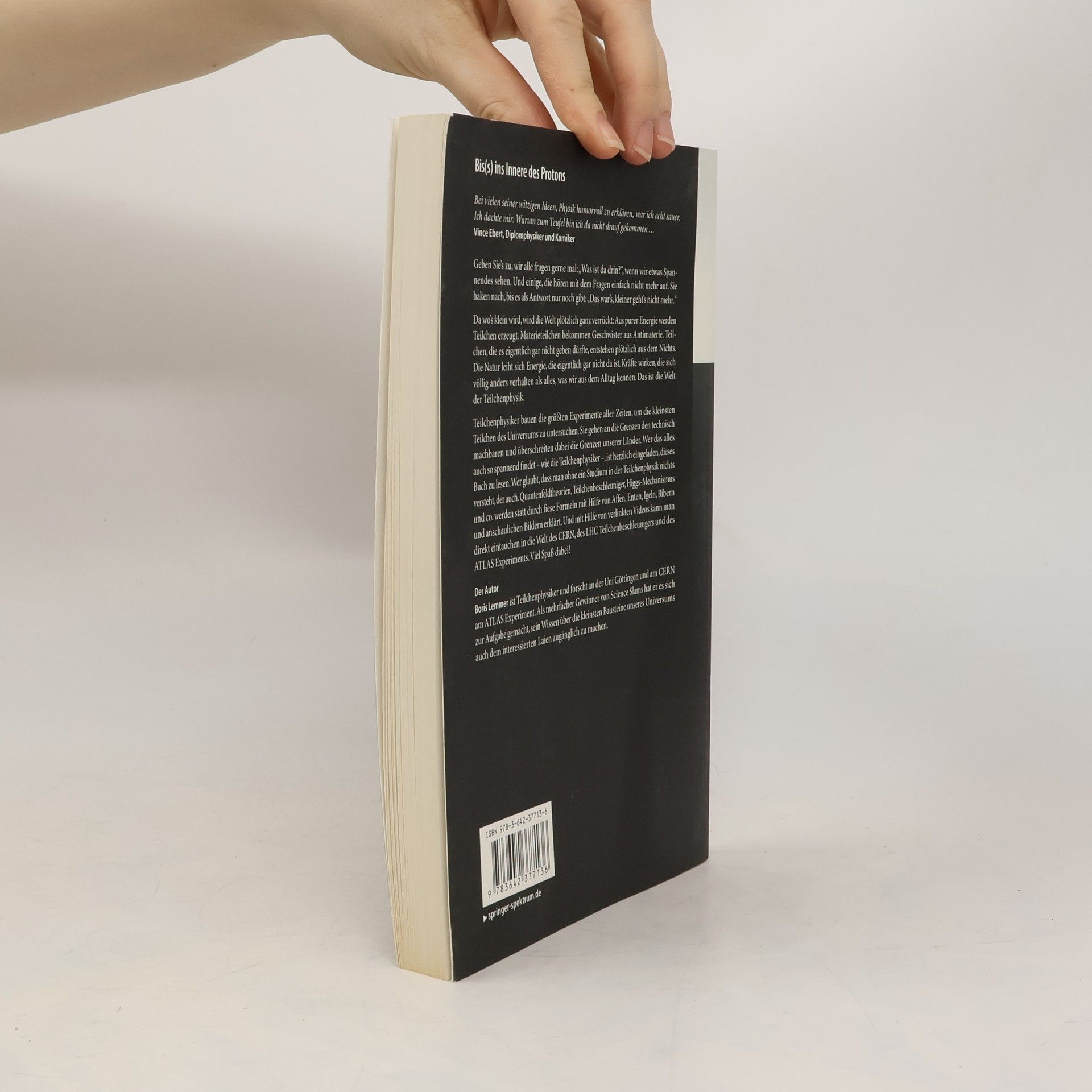 Boris Lemmer Bis(s) ins Innere des Protons