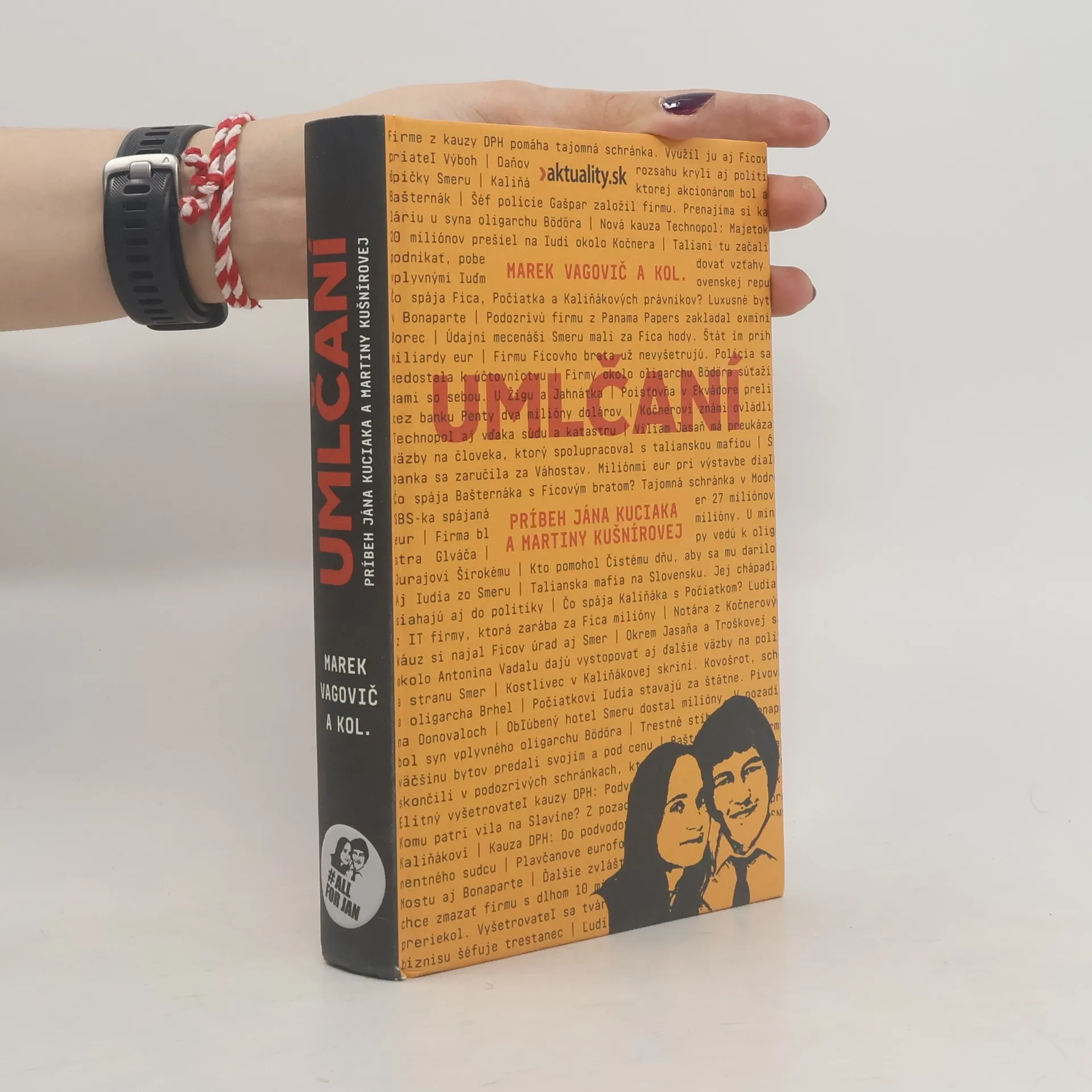 Umlčaní : príbeh Jána Kuciaka a Martiny Kušnírovej | Kniha | pevná | Marek Vagovič