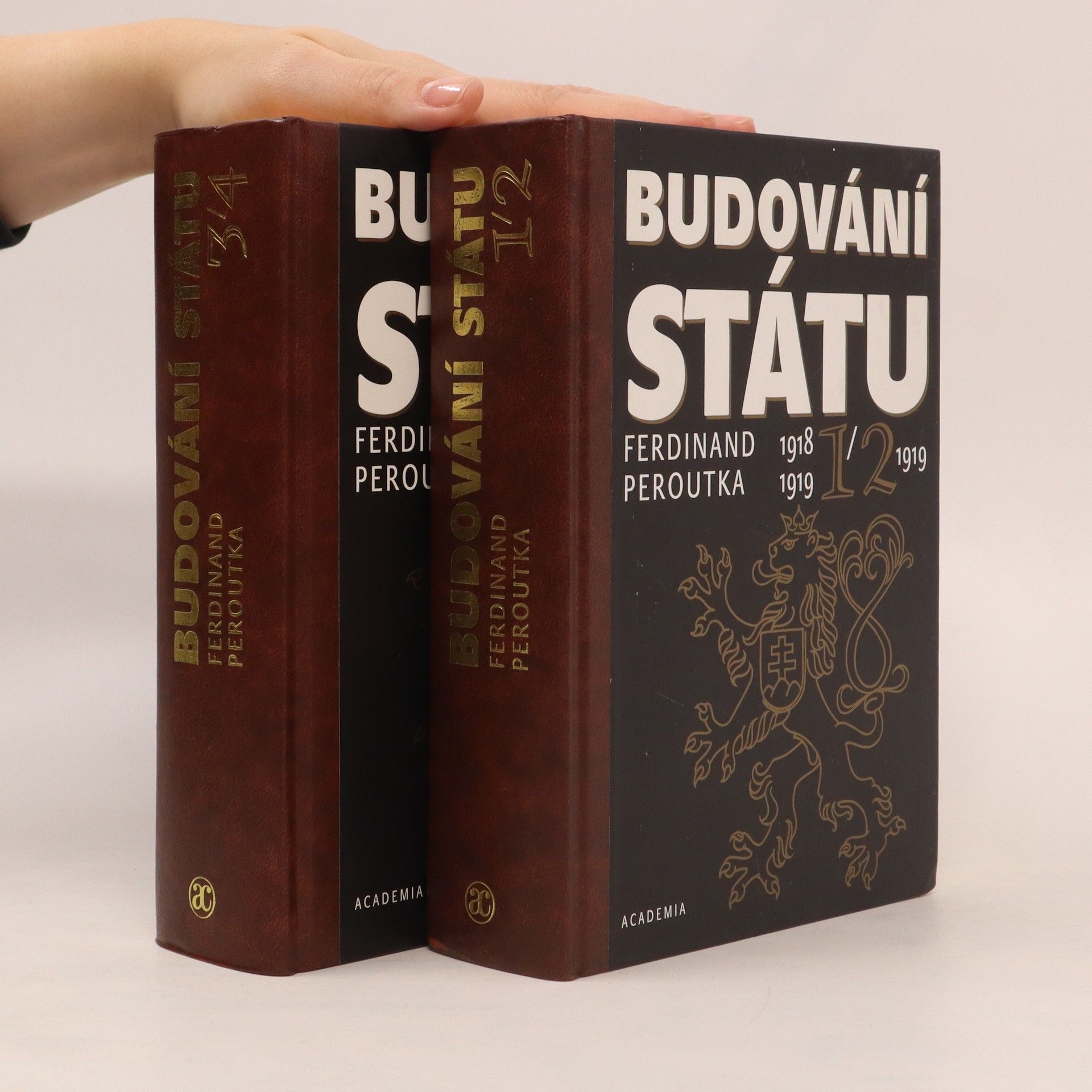 Ferdinand Peroutka Budování státu 1.-4. díl (4 díly ve 2 svazcích)