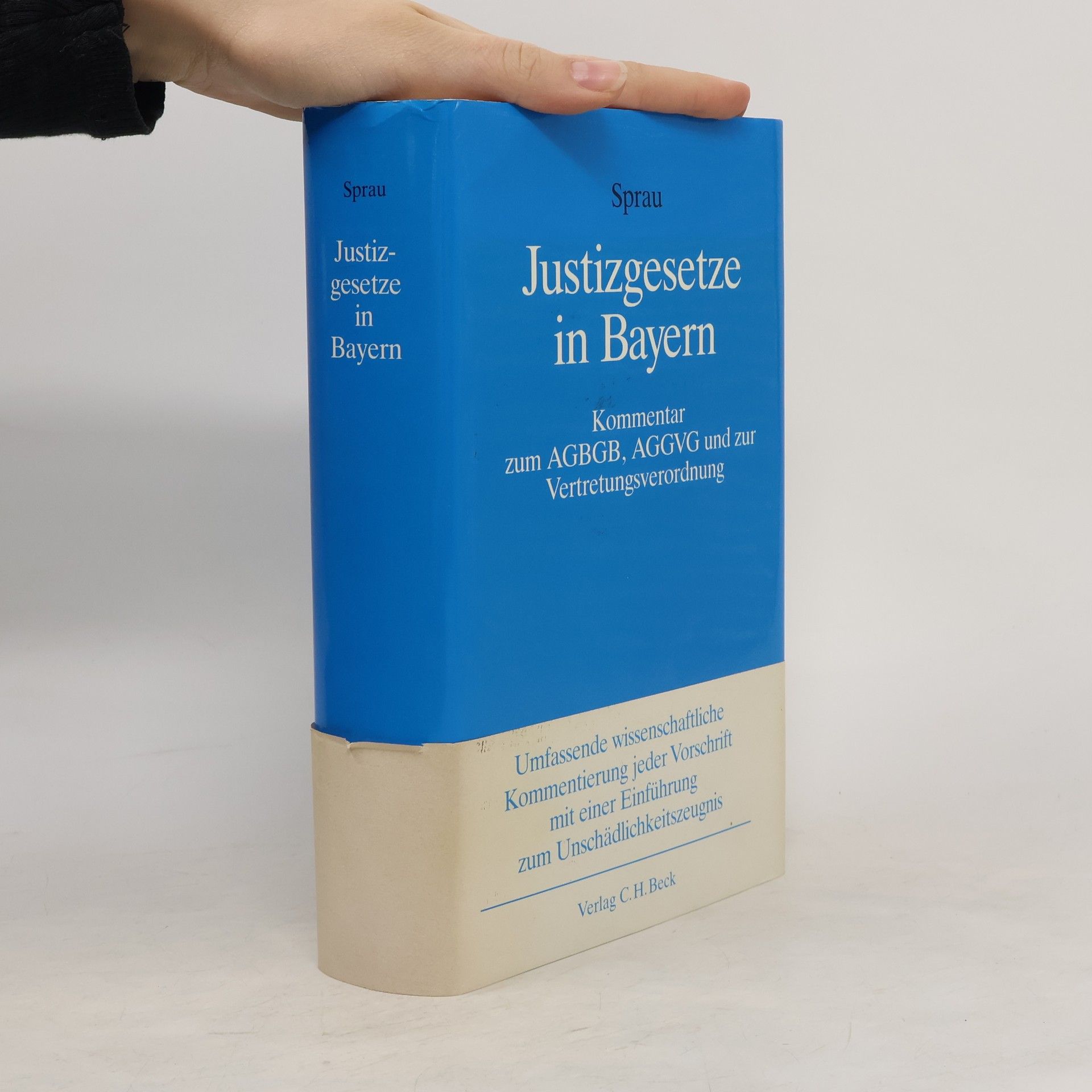 Hartwig Sprau Justizgesetze in Bayern