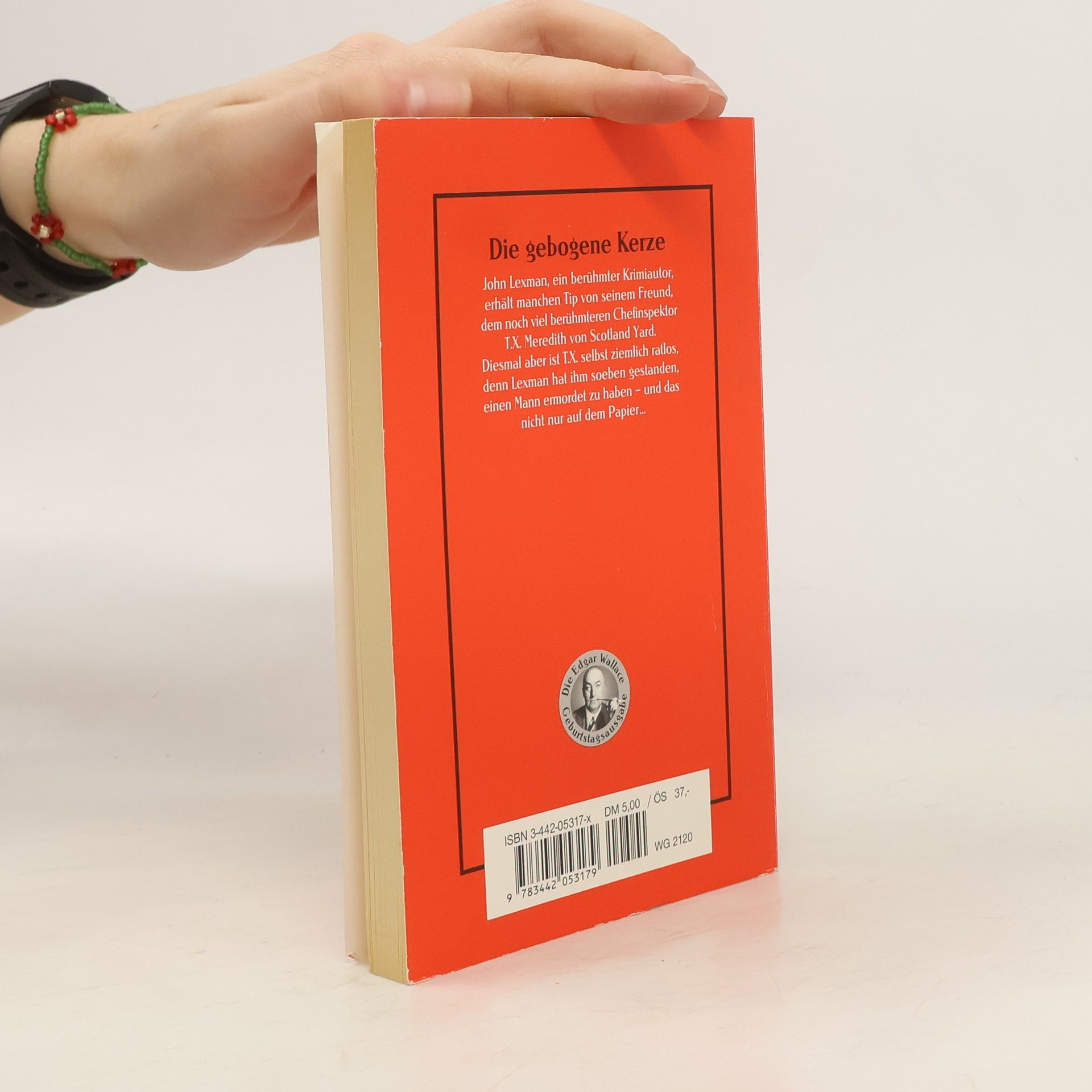Edgar Wallace Die gebogene Kerze