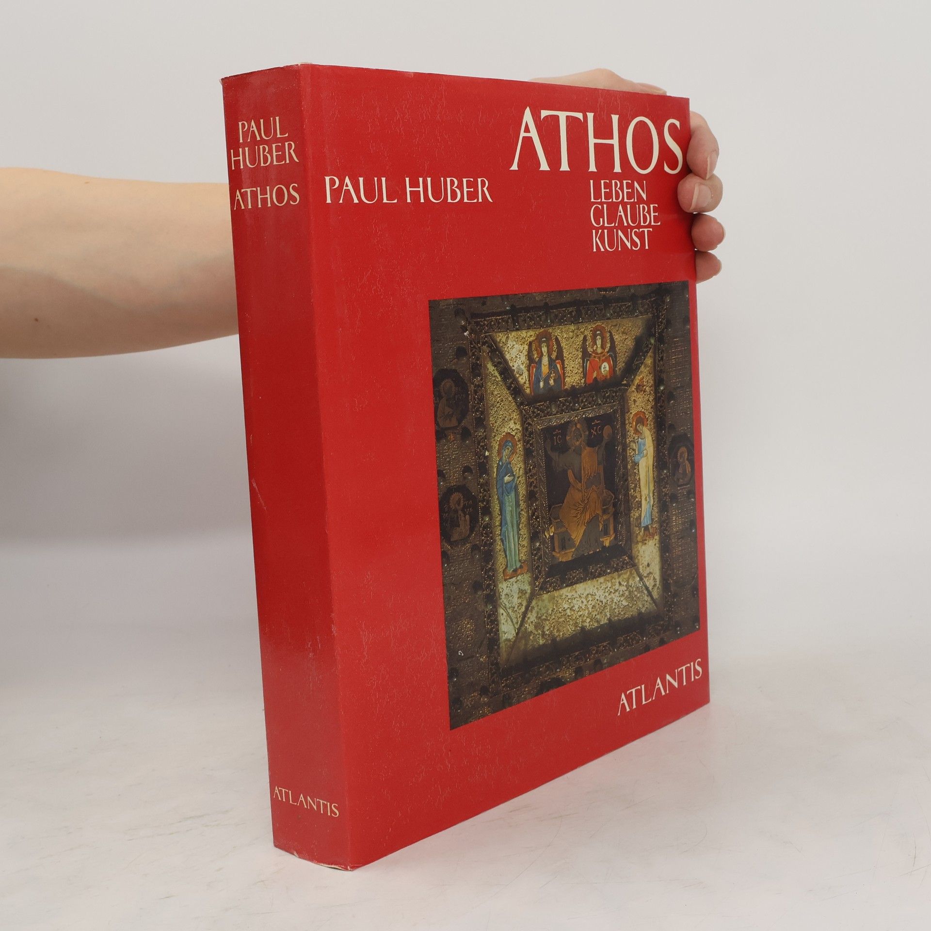 Paul Huber Athos Leben Glaubekunst