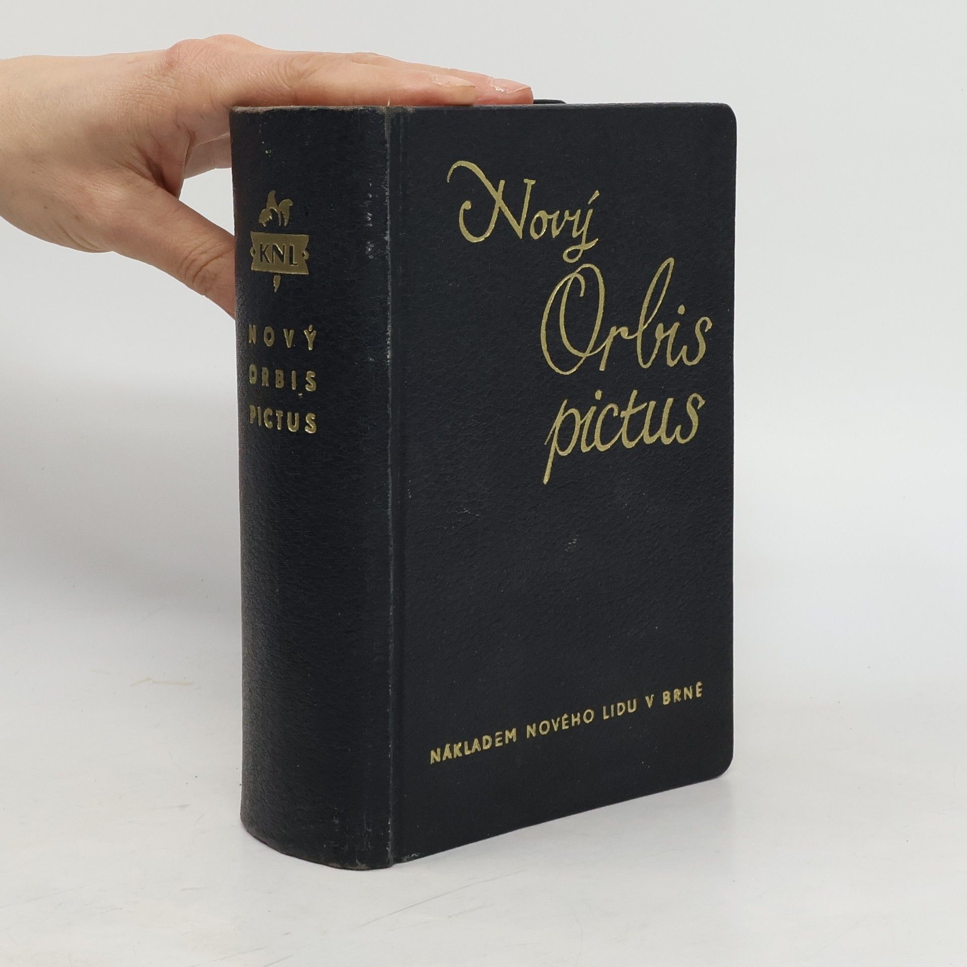C. Paločaj Nový Orbis pictus. Obrázkový slovník česko-německý a německo-český. Svazek I.