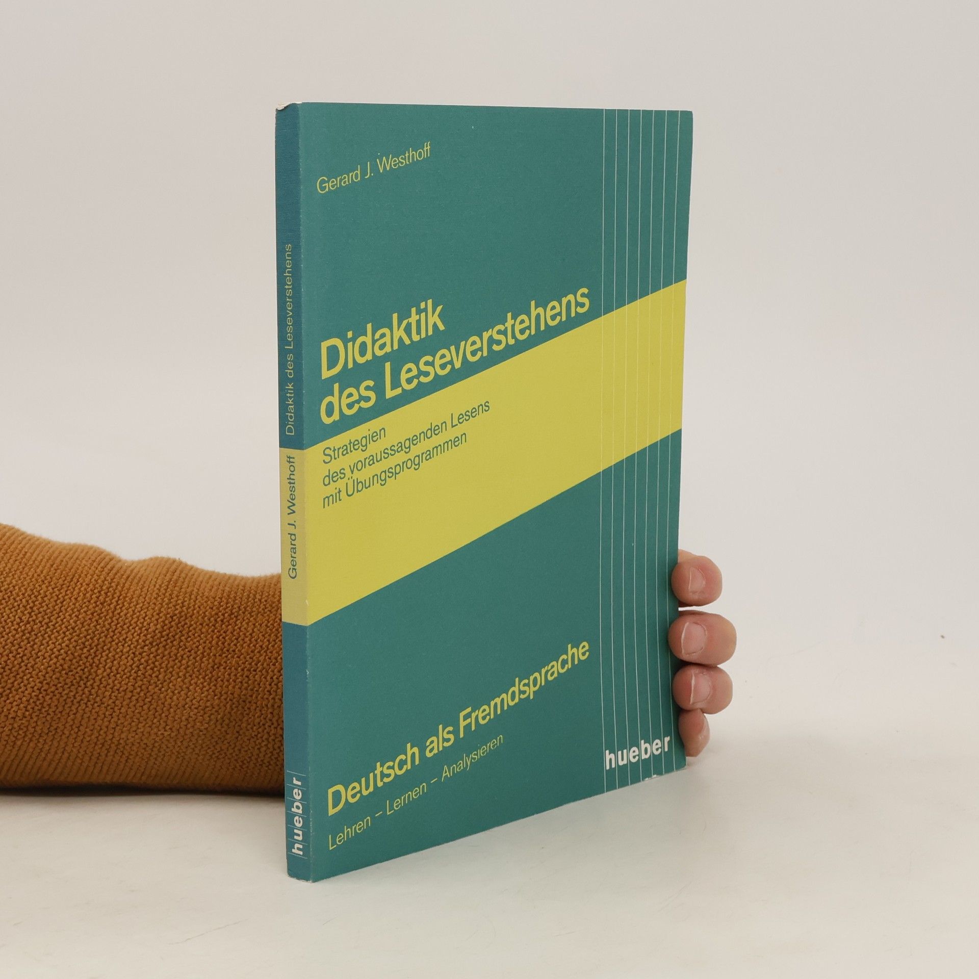 Gerard J. Westhoff Didaktik des Leseverstehens