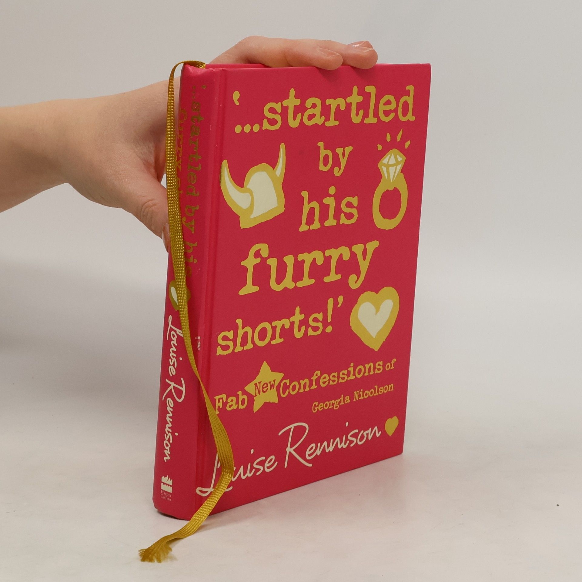 Startled by his Furry Shorts!