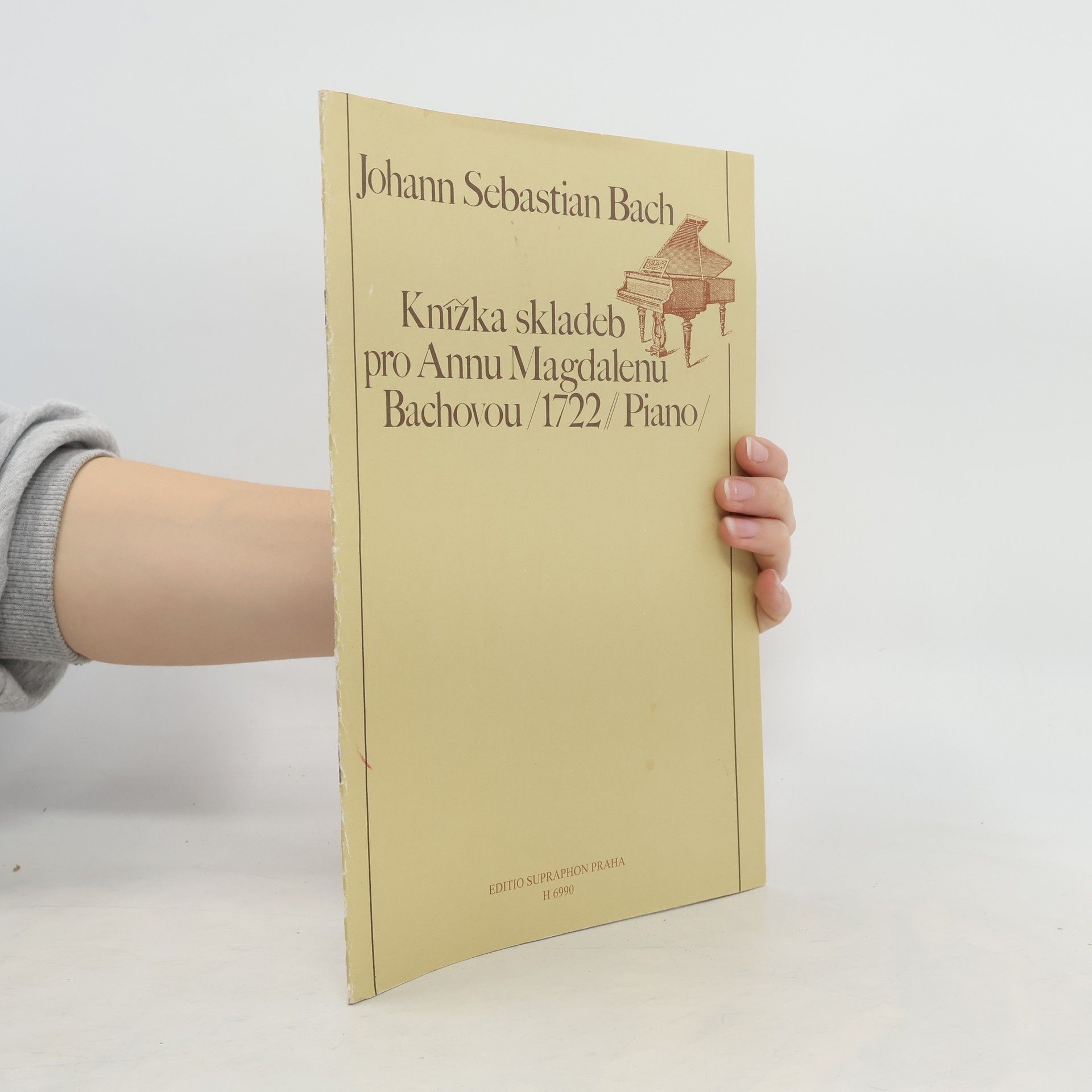Johann Sebastian Bach Knížka skladeb pro Annu Magdalenu Bachovou
