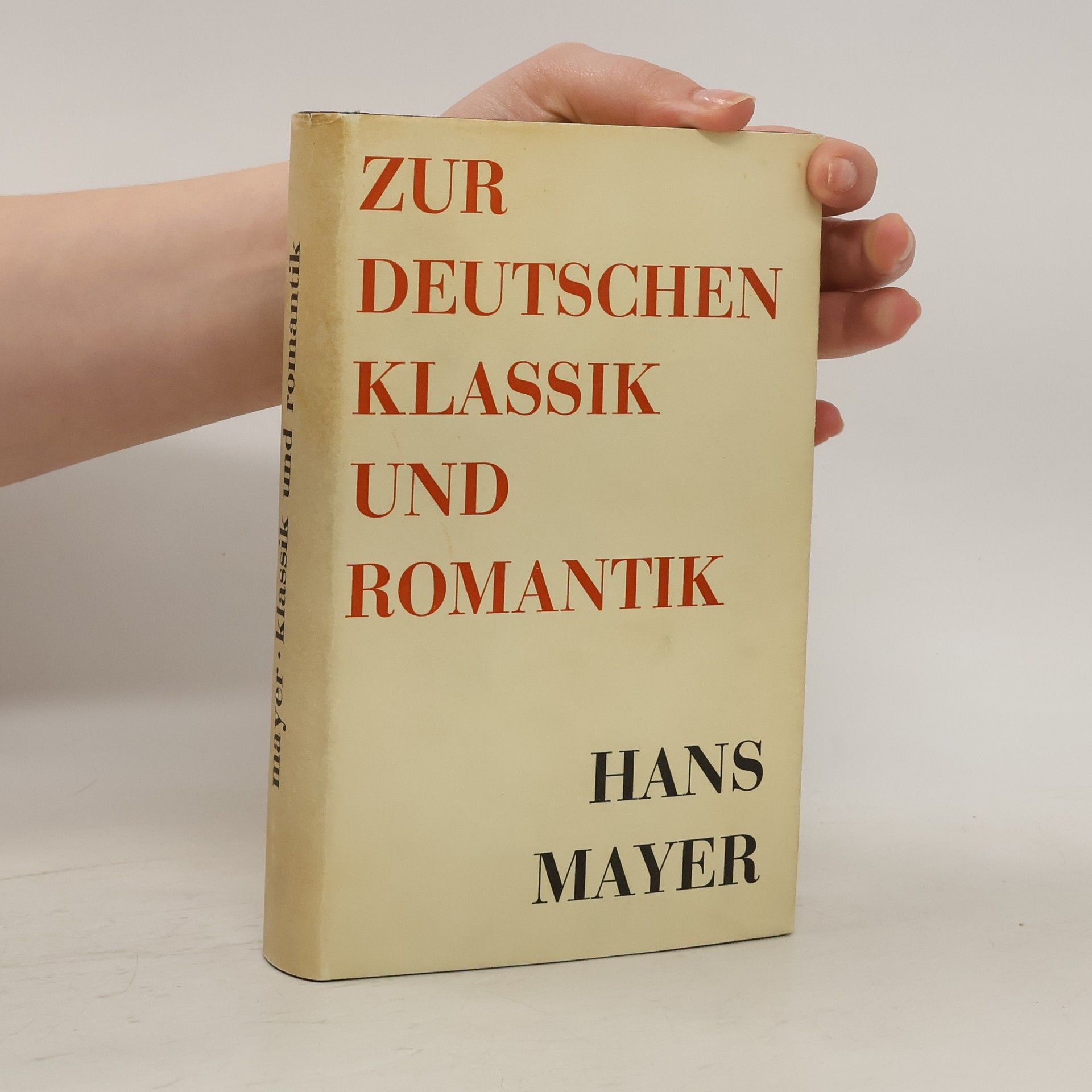 Hans Mayer Klassik und Romantik