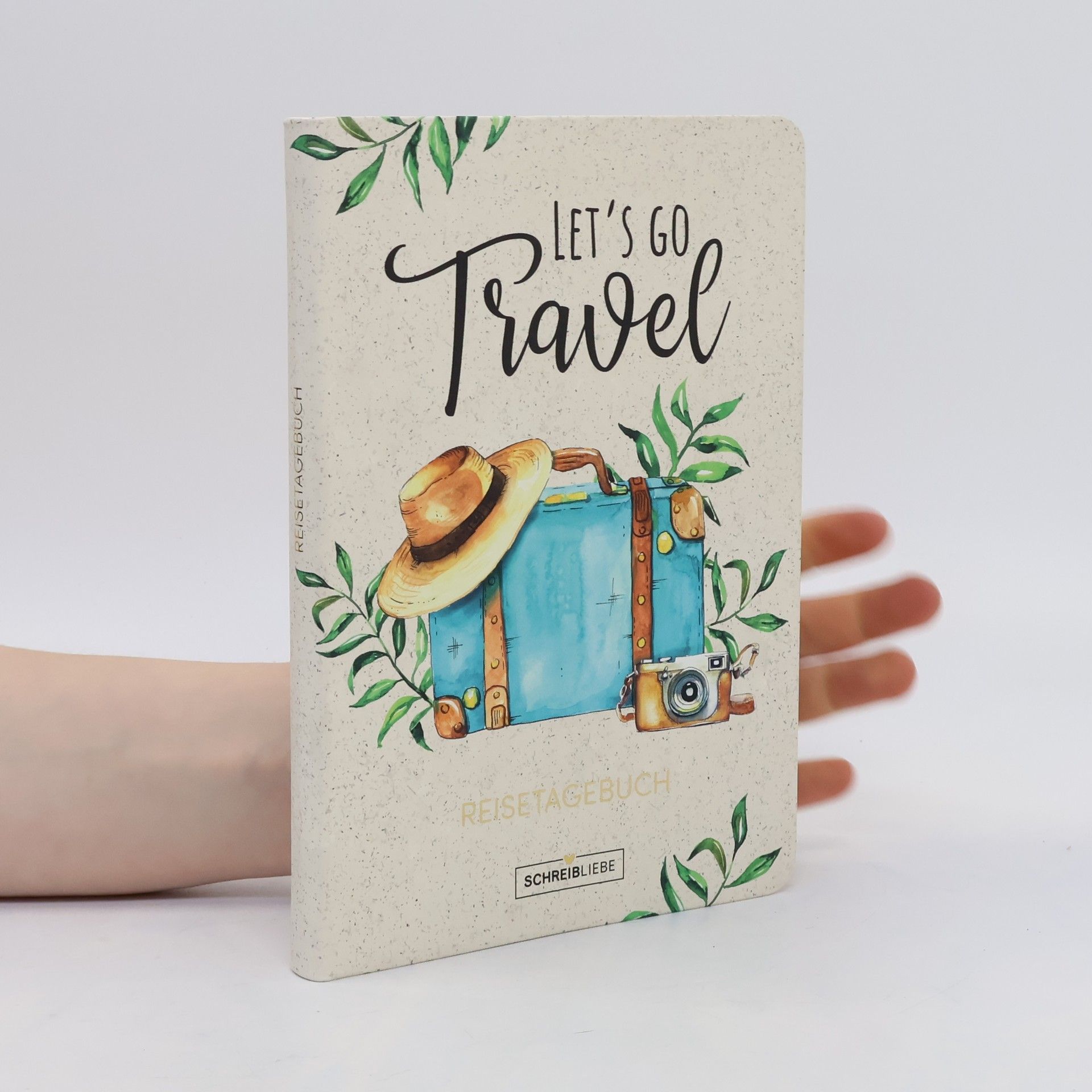 Korsch Verlag Reisetagebuch Let`s go travel, vegan
