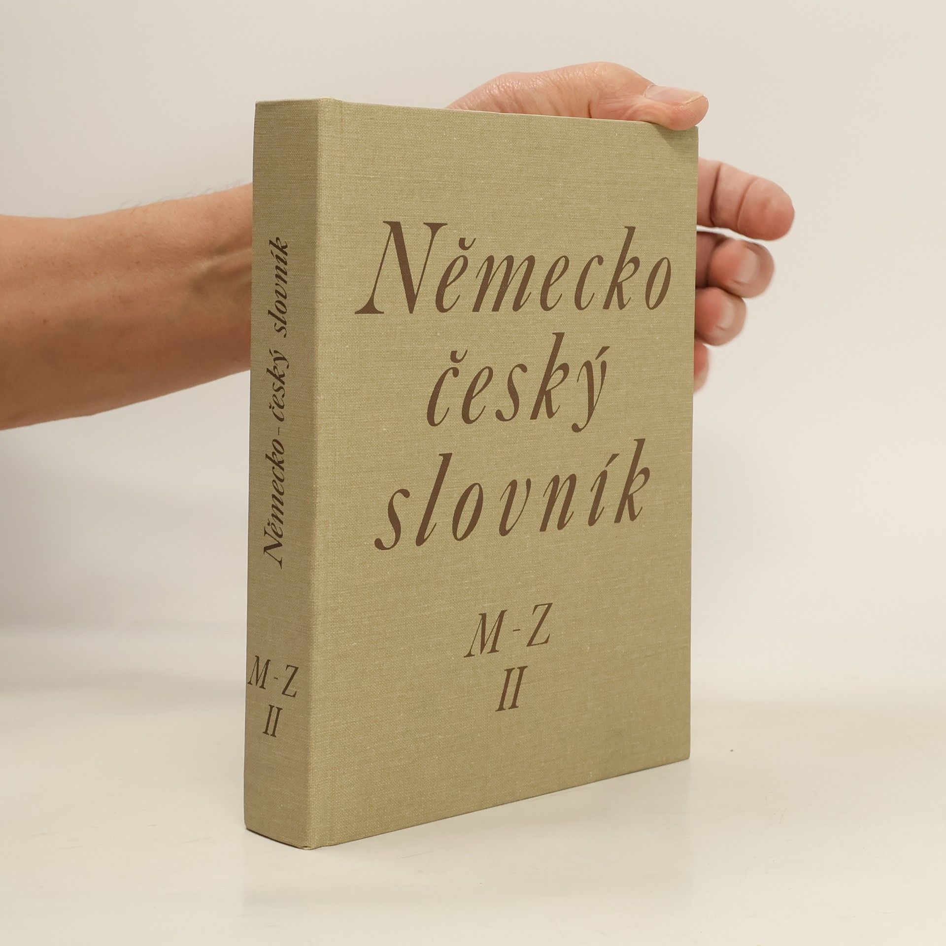 Německo-český slovník II. M-Z
