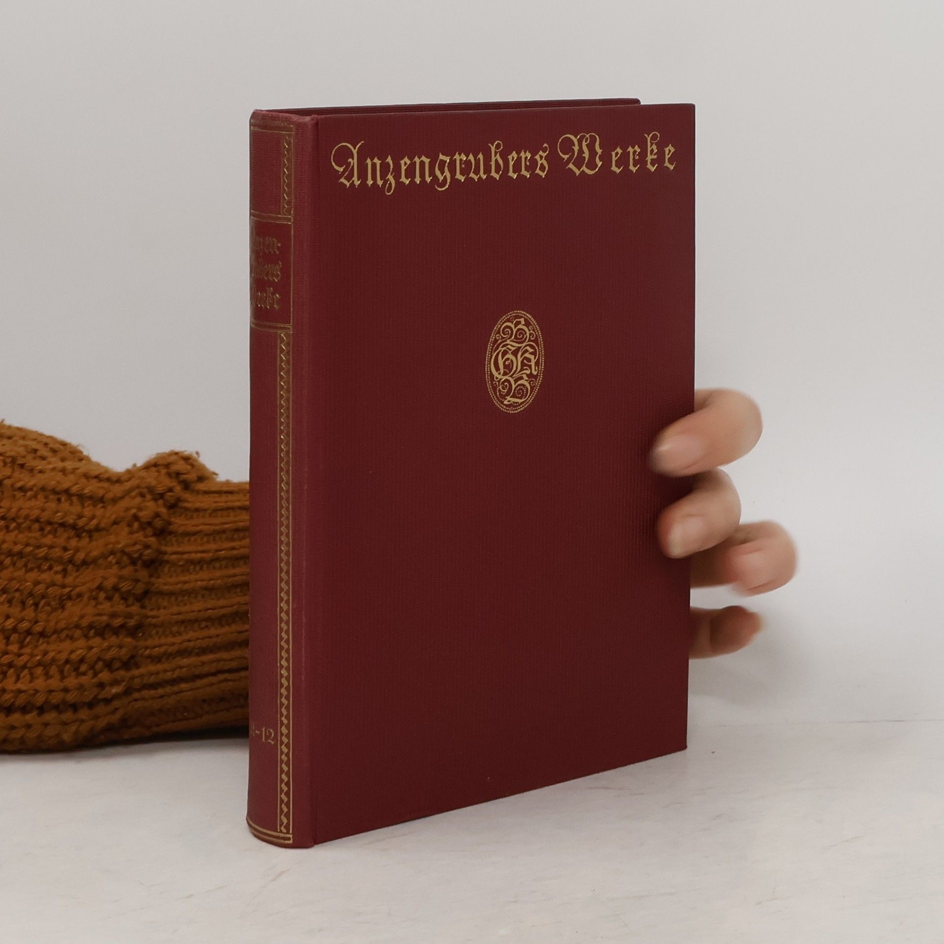 Anton Bettelheim Anzengrubers Werke 11-12