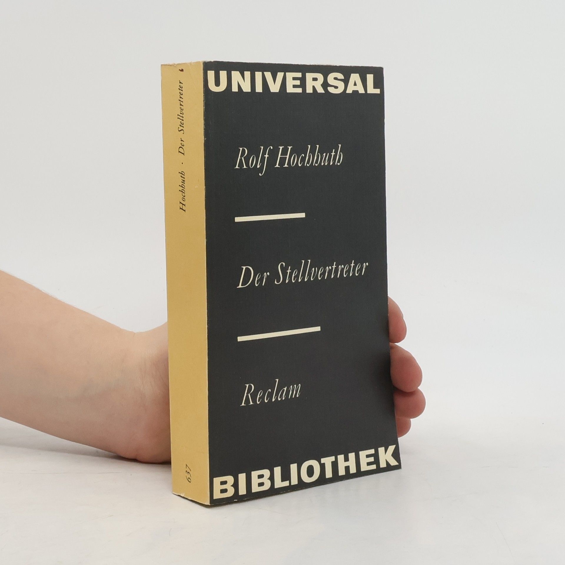 Rolf Hochnuth Der Stellvertreter