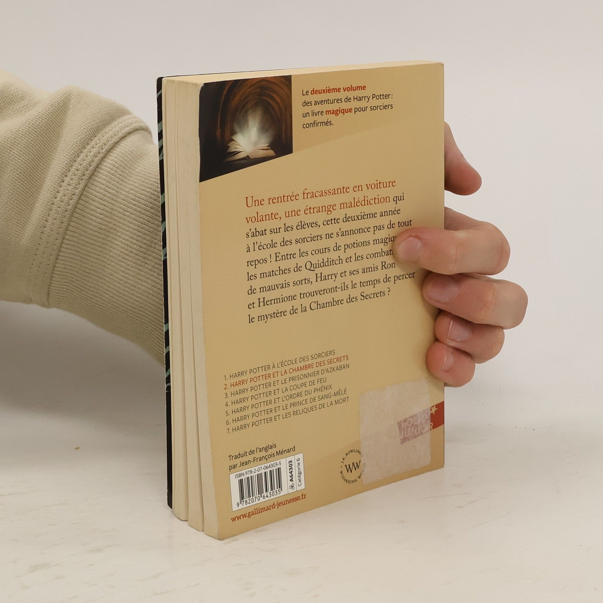J. K. Rowling Harry Potter et la chambre des secrets