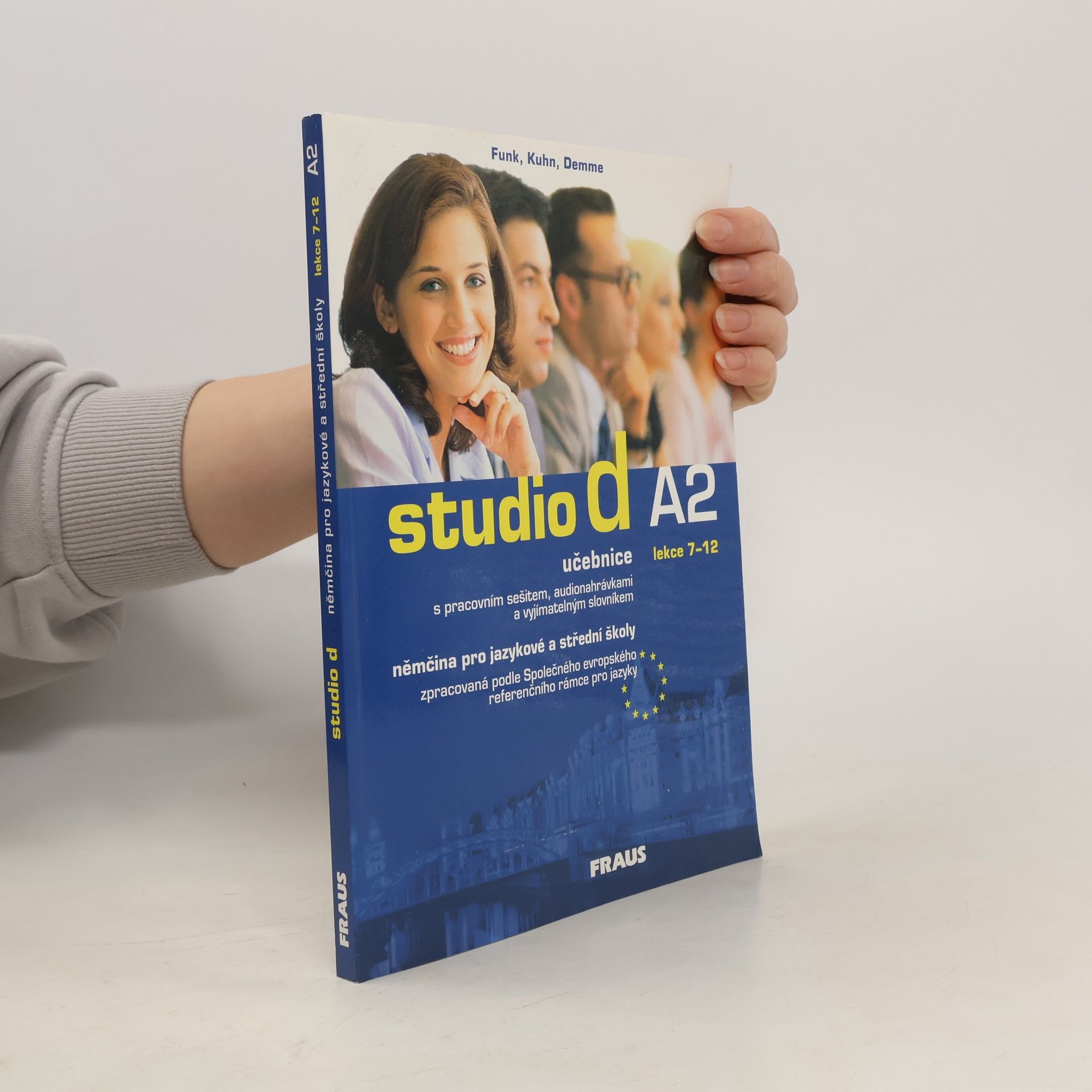 Hermann Funk Studio d A2 (lekce 7-12) : němčina pro jazykové a střední školy s pracovním sešitem a slovníkem