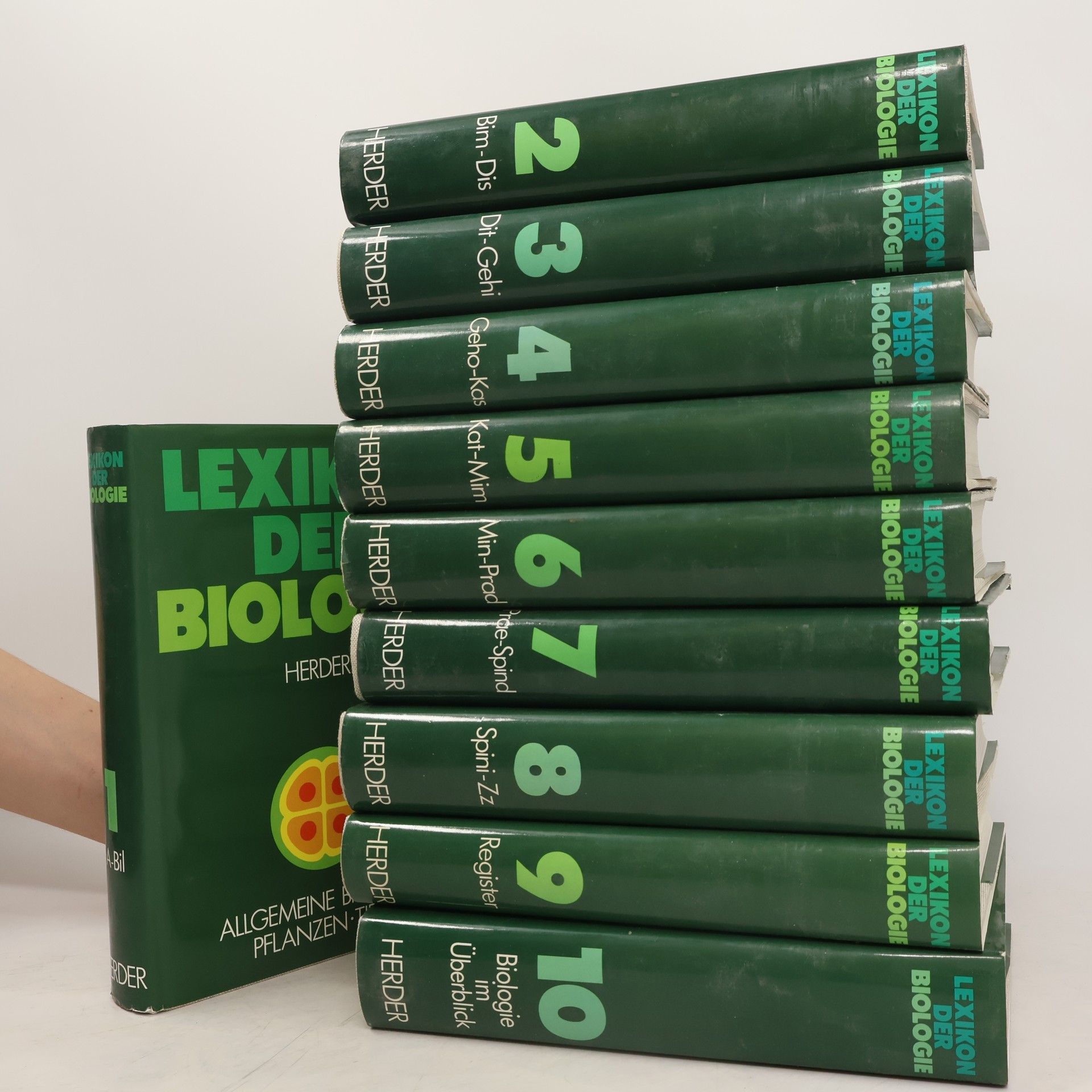 Collectif d'auteurs Lexikon der Biologie 1-10