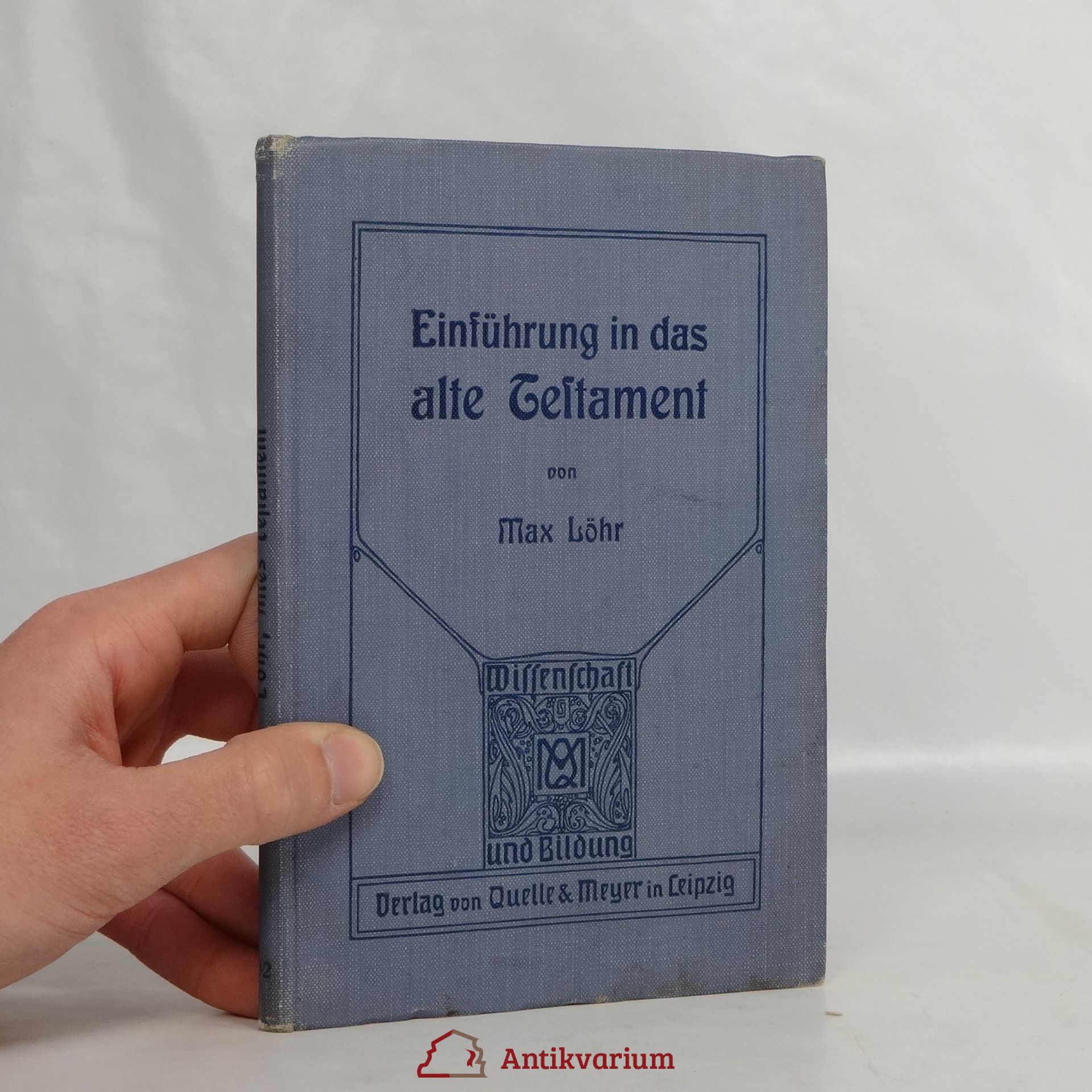 Max Löhr Einführung in das alte Testament