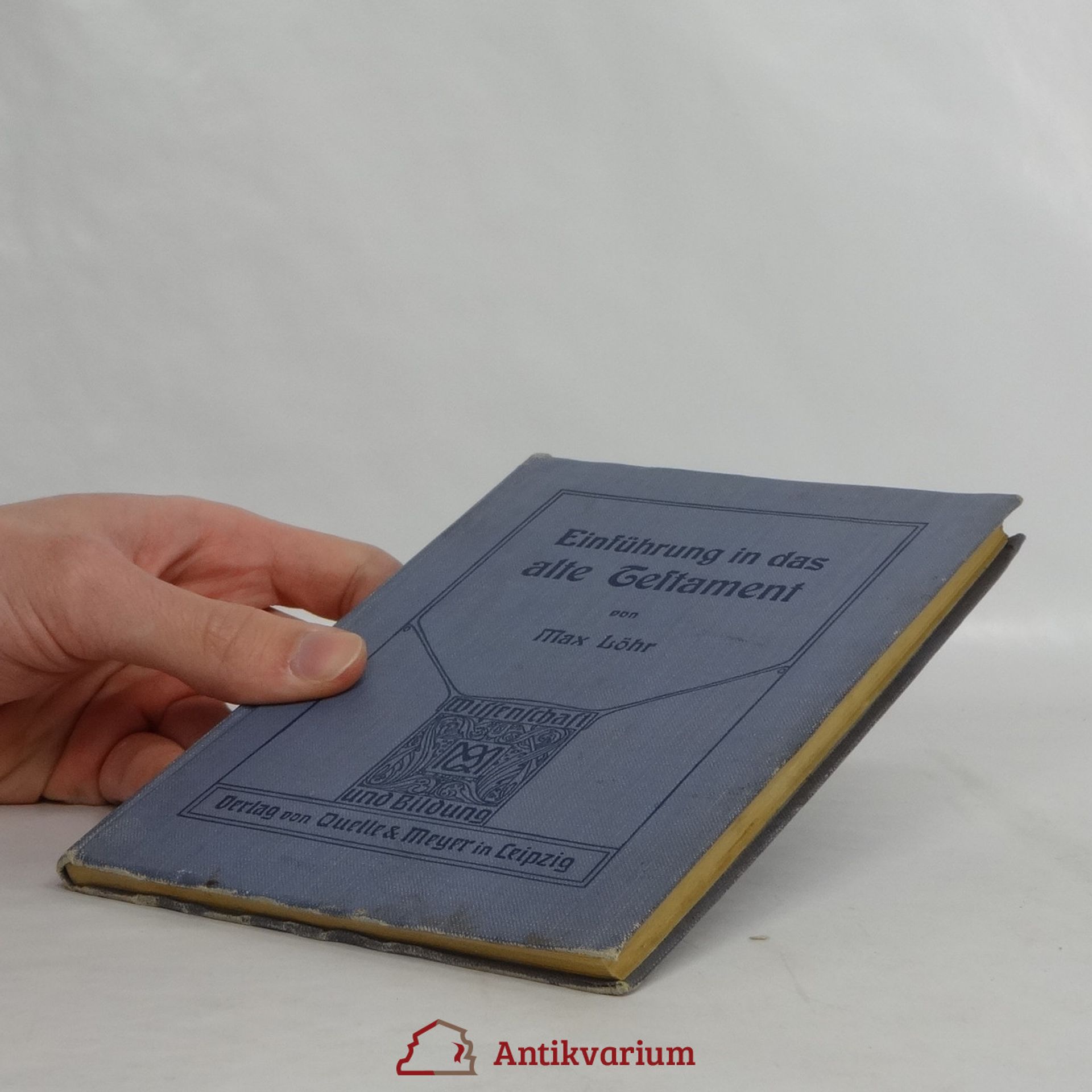 Max Löhr Einführung in das alte Testament