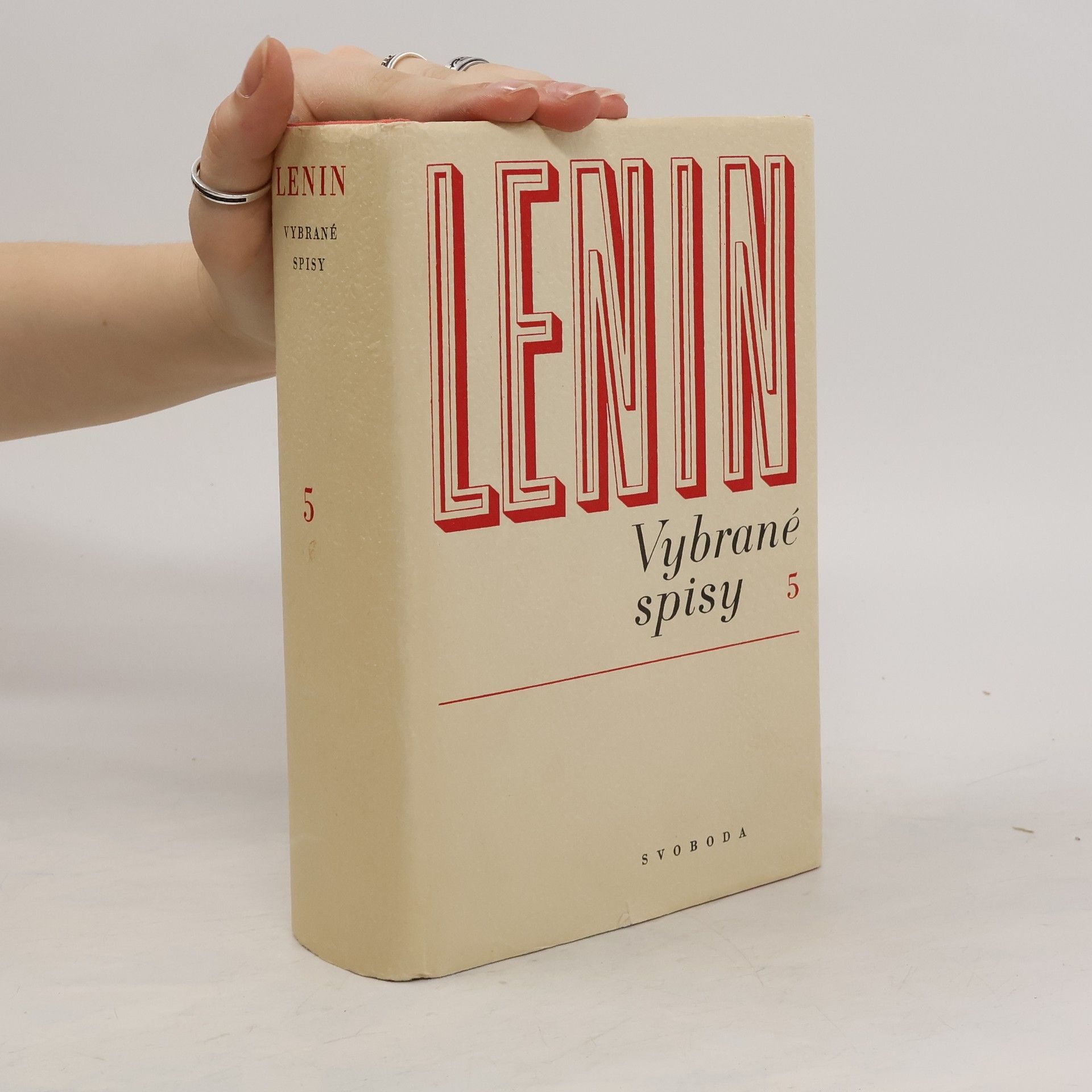 kolektiv V. I. Lenin : vybrané spisy v pěti svazcích. Svazek 5