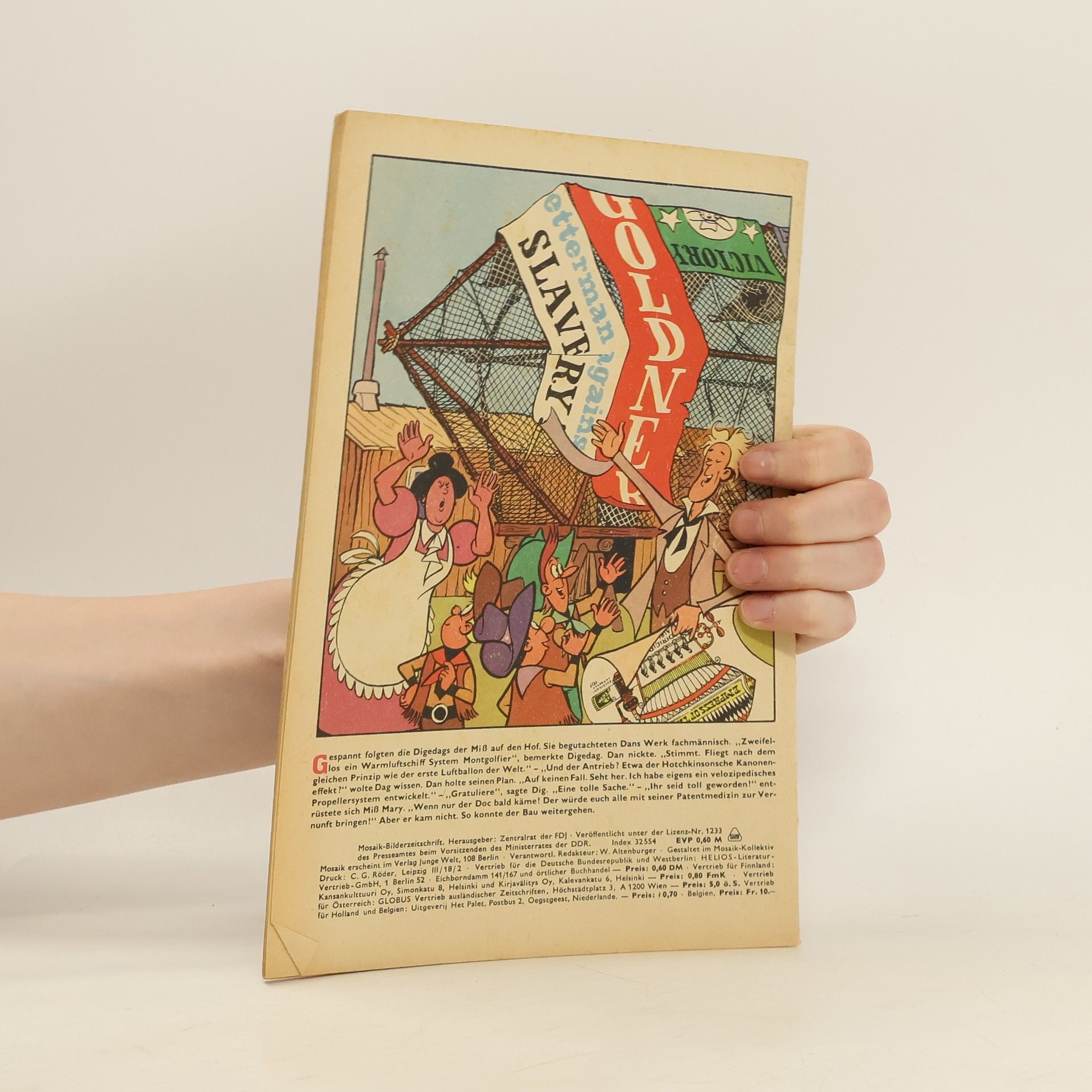 Kolektiv autorů Mosaik 184. Die Herrscherin der Lufte