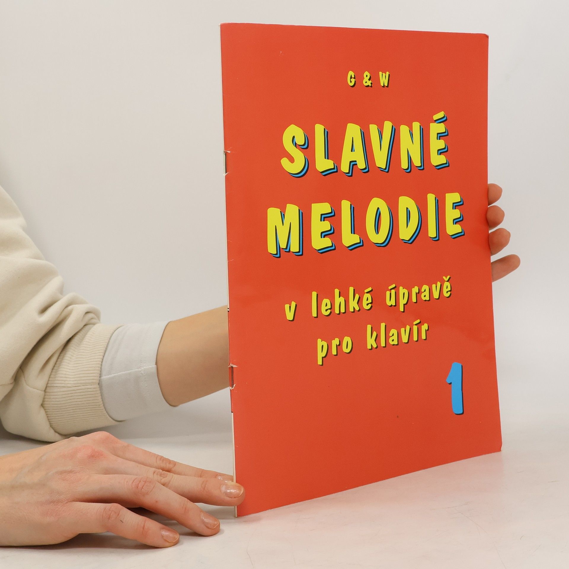 kolektiv Slavné melodie v lehké úpravě pro klavír 1.díl