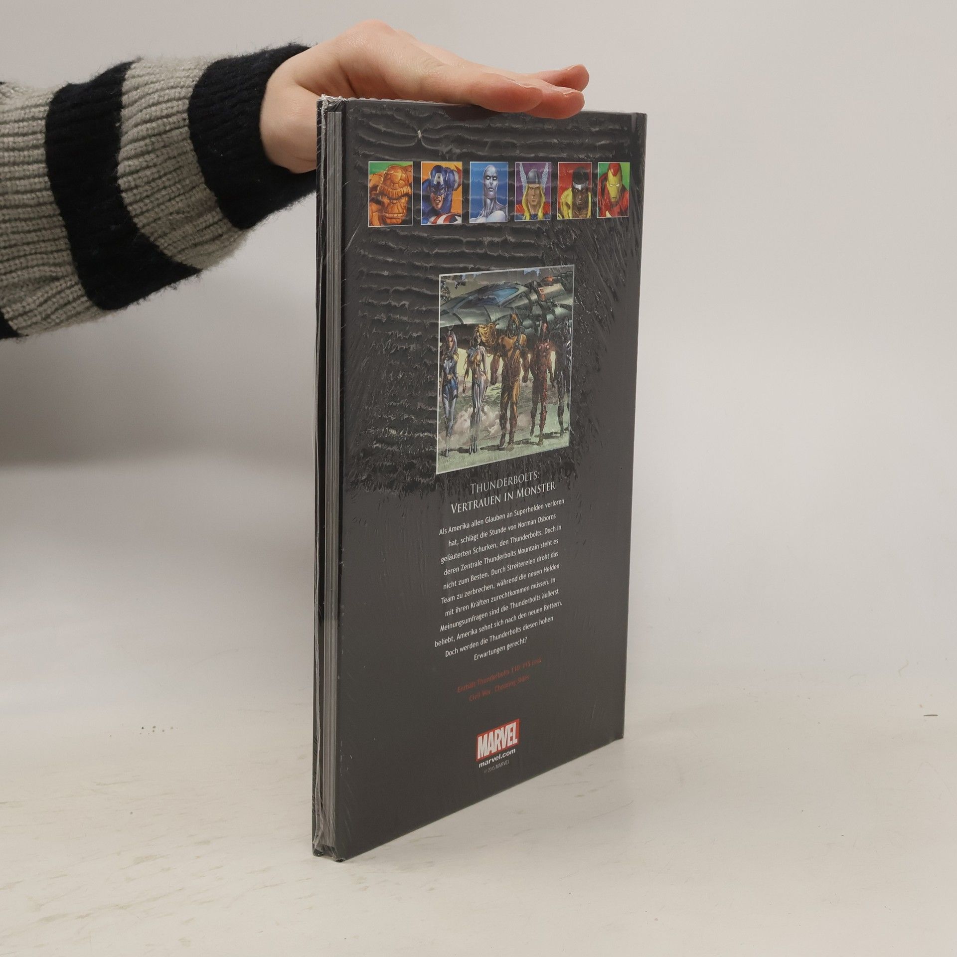 Warren Ellis Die offizielle Marvel-Comic-Sammlung 55. Thunderbolts: Vertrauen in Monster