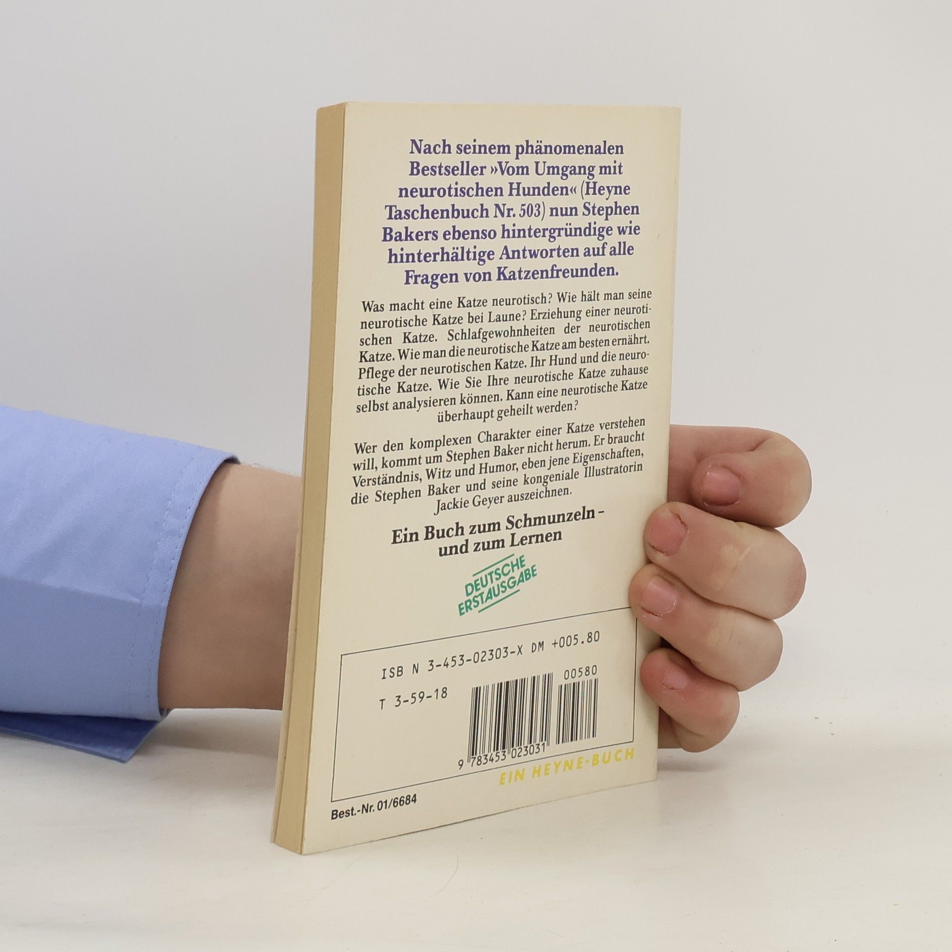 Stephen Baker Vom Umgang mit neurotischen Katzen
