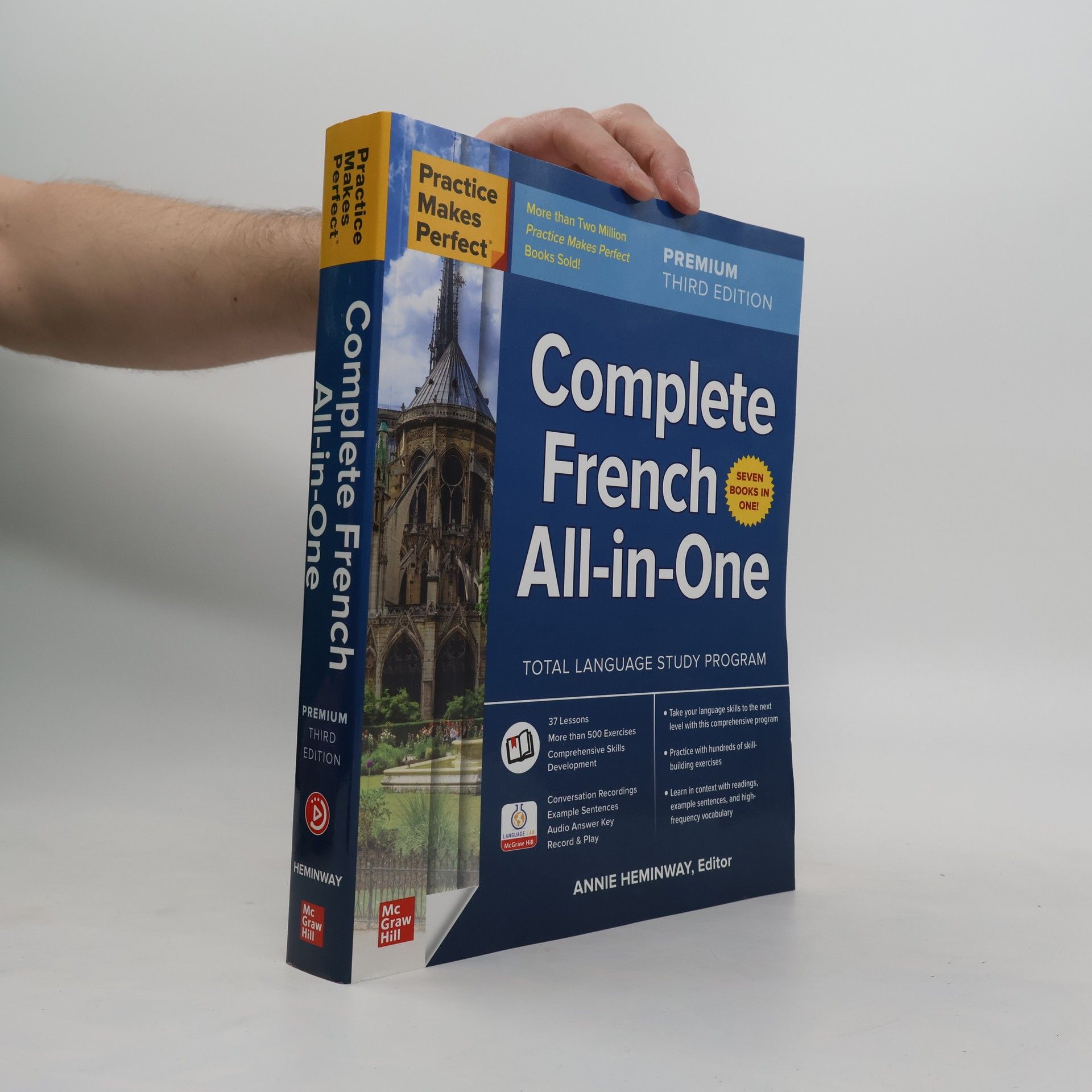 Annie Heminway Practice Makes Perfect: Complete French All-in-One, Premium Third Edition