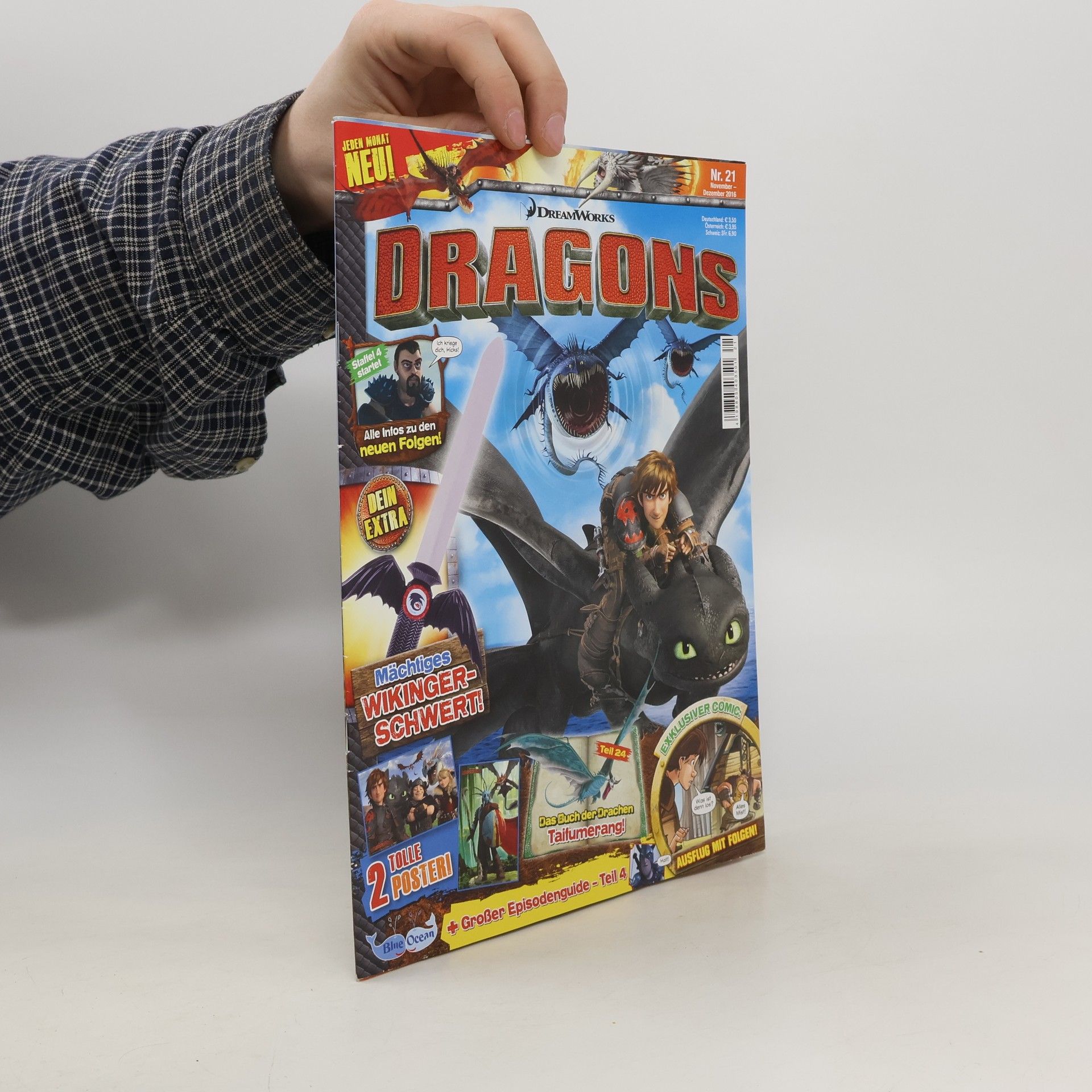 Auteurscollectief DreamWorks Dragons Nr. 21. 11-12/2016
