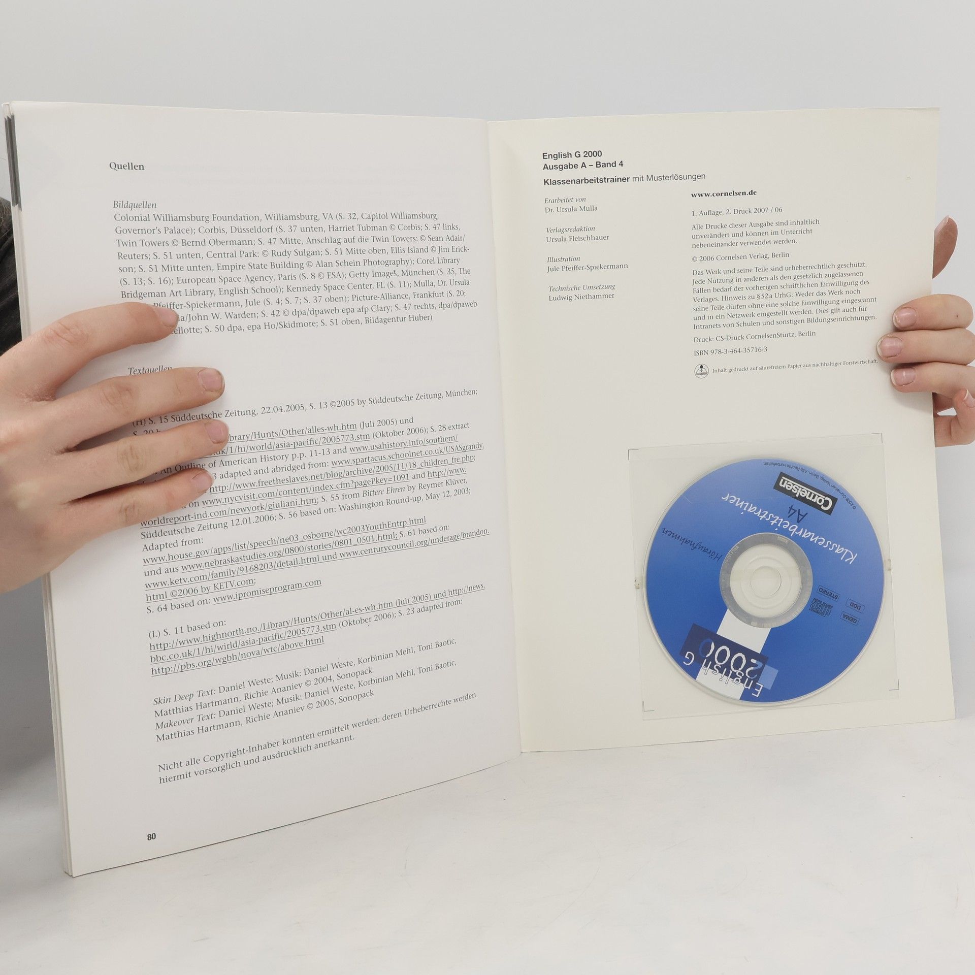 Hellmut Schwarz Klassenarbeitstrainer m. Audio-CD, 8. Schuljahr