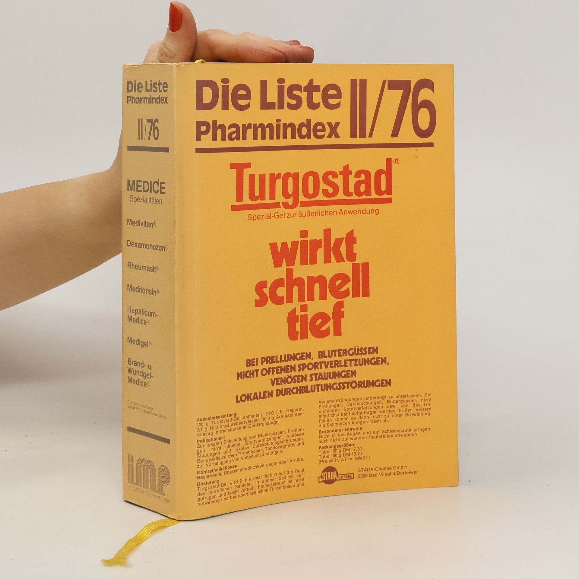 Collectif d'auteurs Die Liste Pharmindex II/76