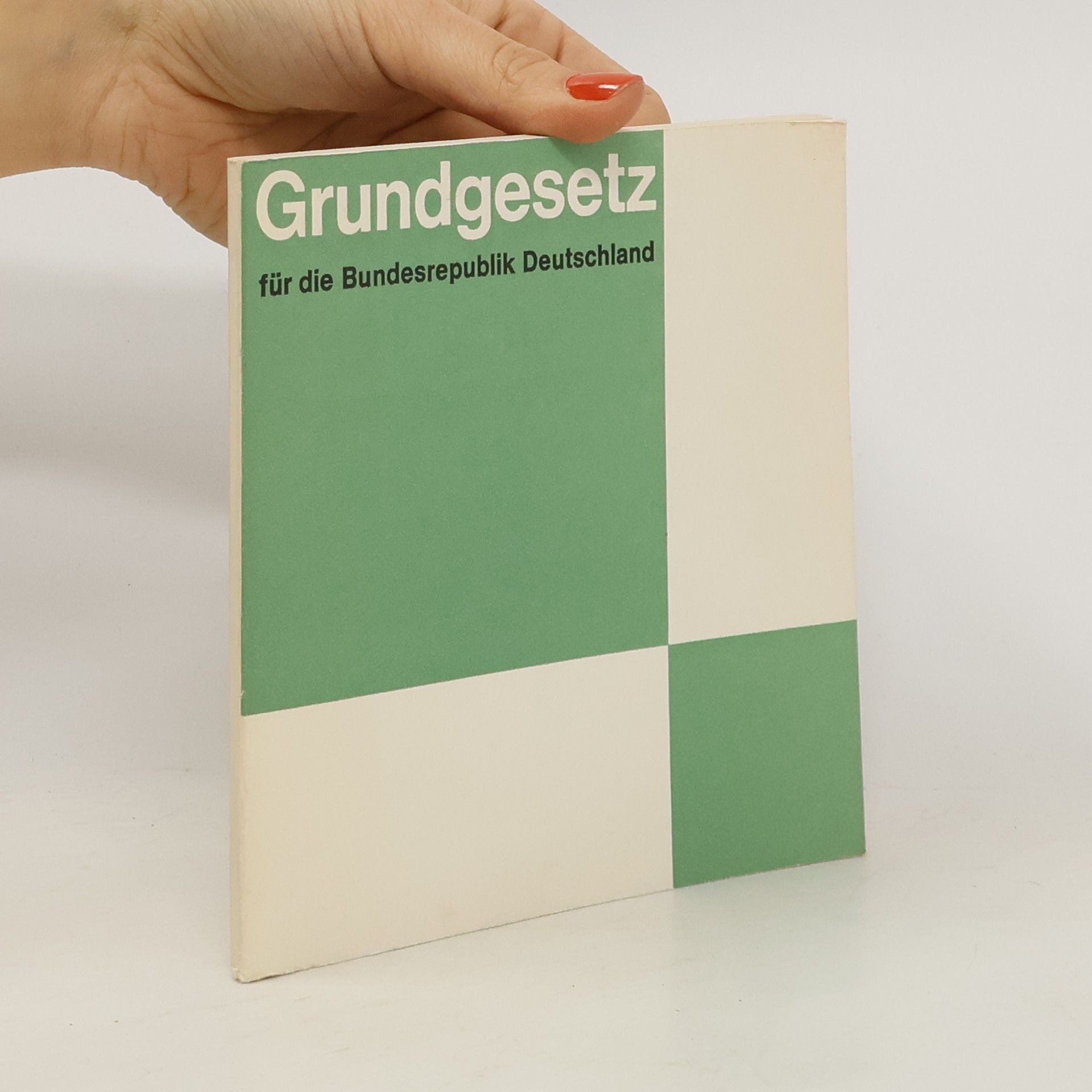 Collectif d'auteurs Grundgesetz für die Bundesrepublik Deutschland