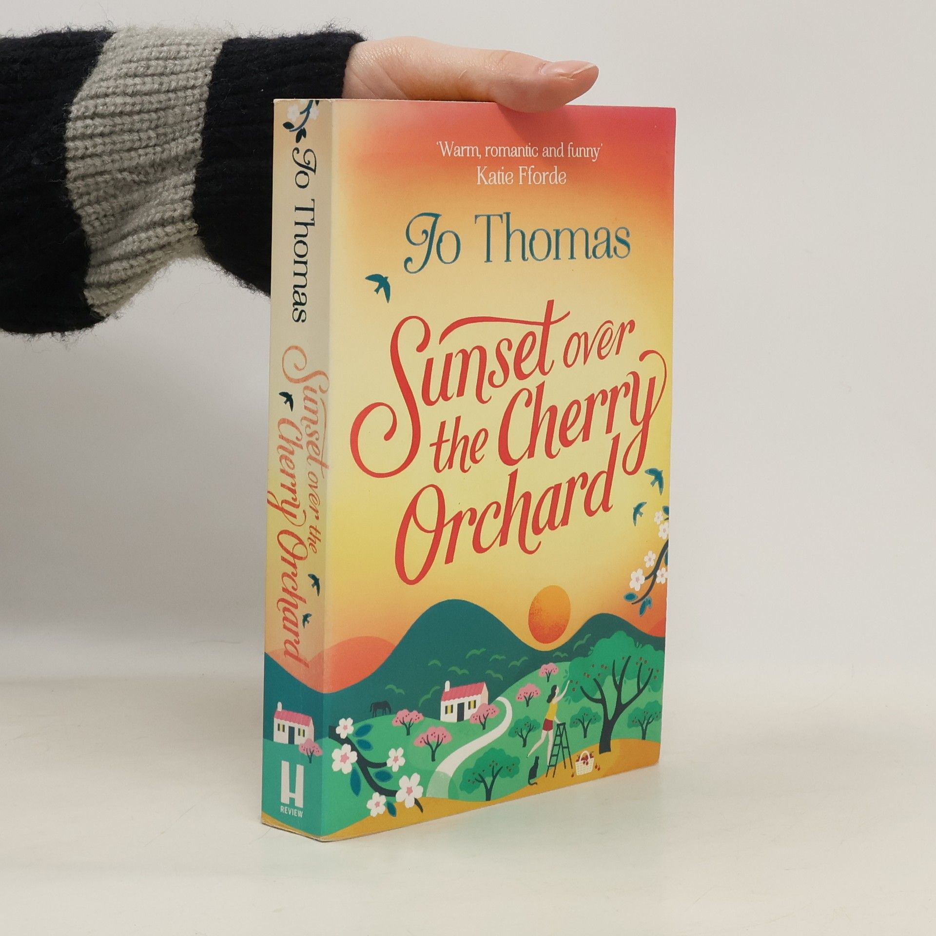 Jo Thomas Sunset over the Cherry Orchard