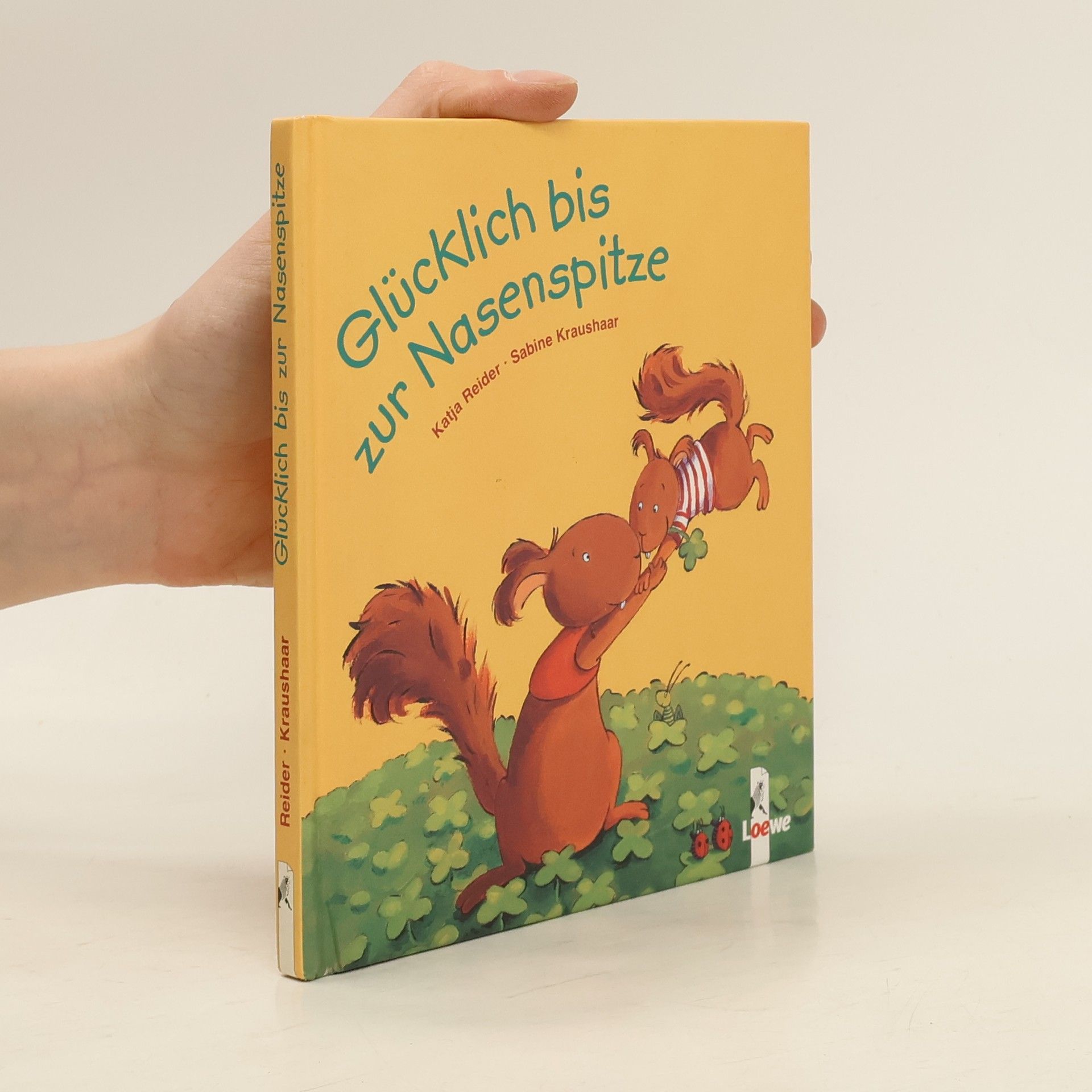 Katja Reider Glücklich bis zur Nasenspitze