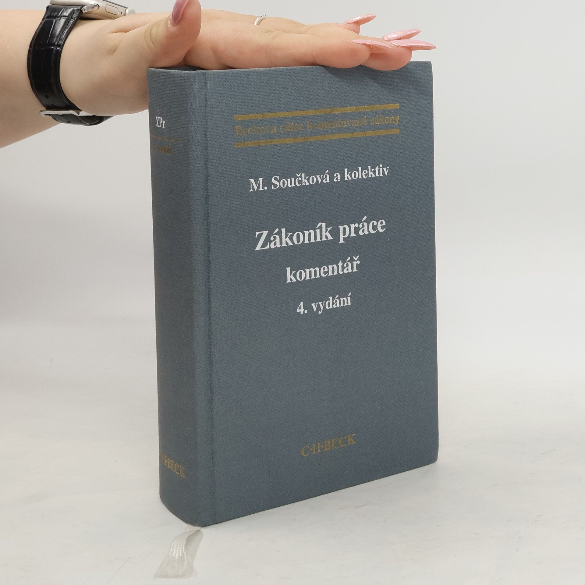 Marie Součková Zákoník práce : komentář, 4. vydání