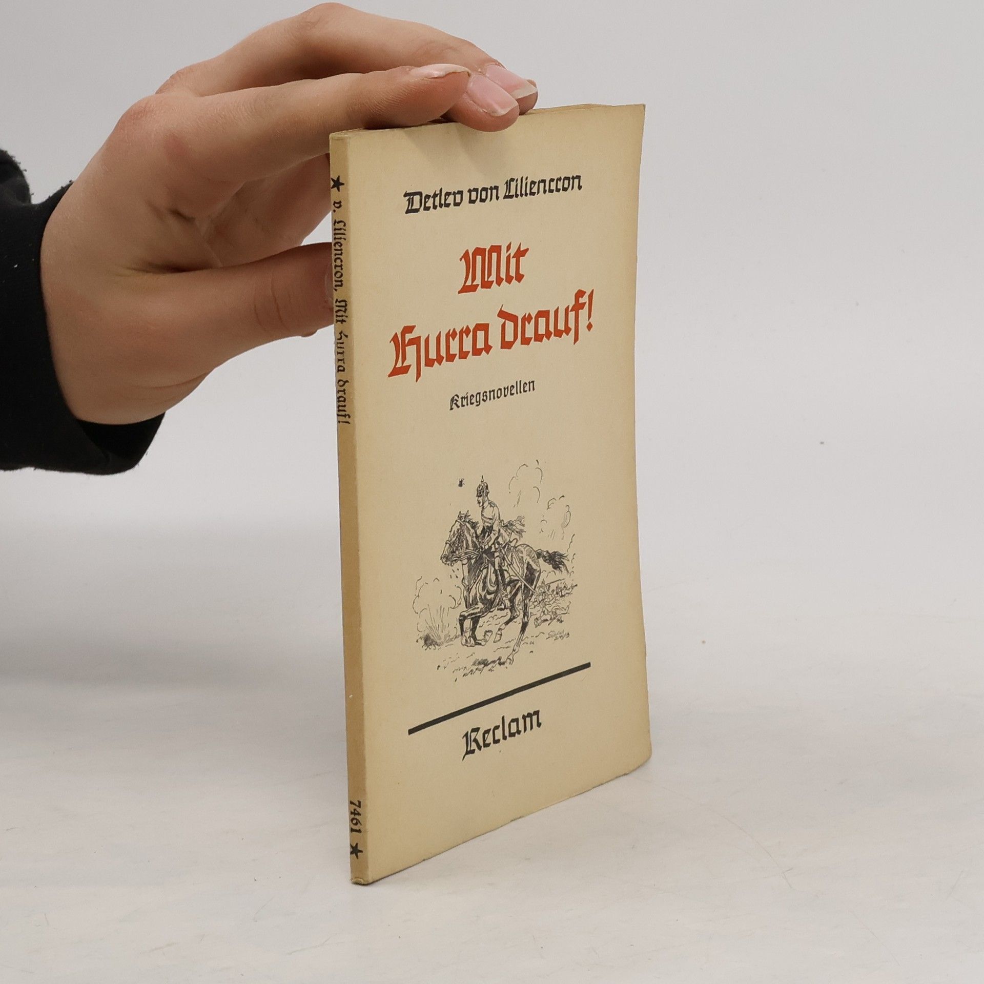 Detlev von Liliencron Mit Hurra drauf!