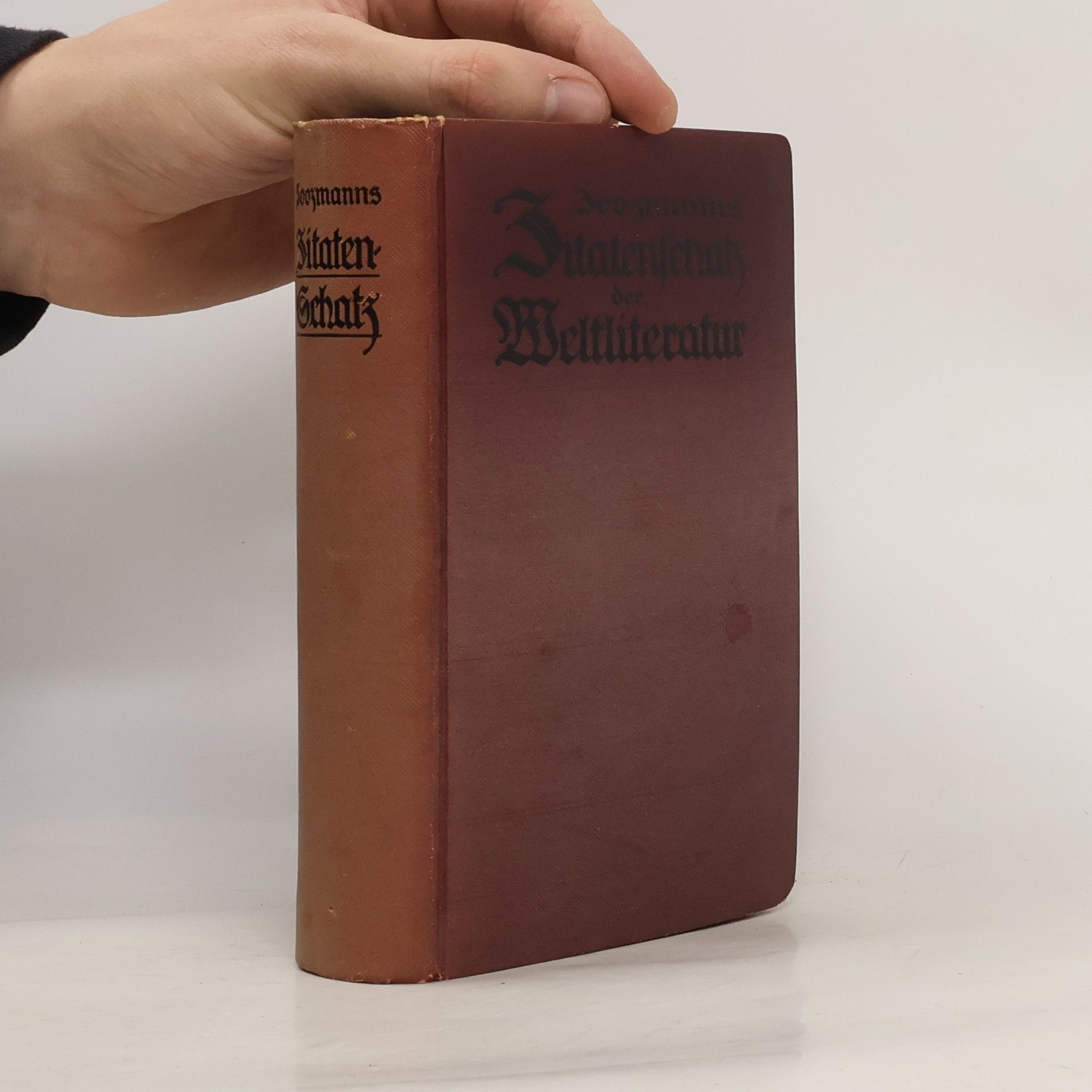 Richard Zoozmann Zoozmanns Zitatenschatz der Weltliteratur