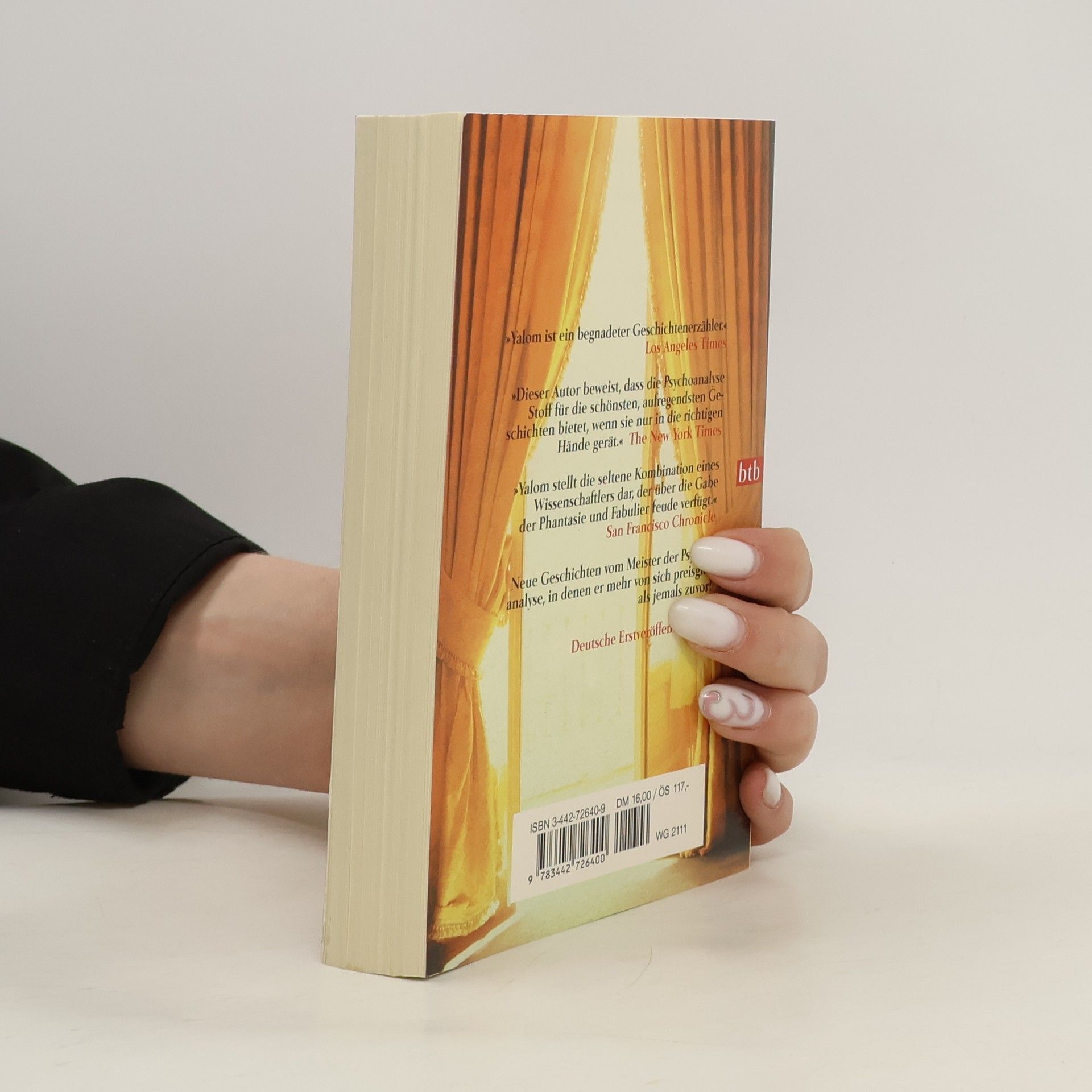 Irvin Yalom Die Reise mit Paula