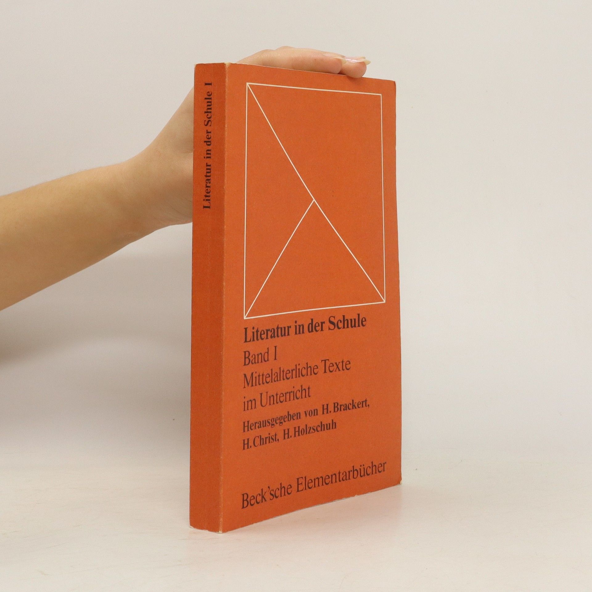 Helmut Brackert Mittelalterliche Texte im Unterricht