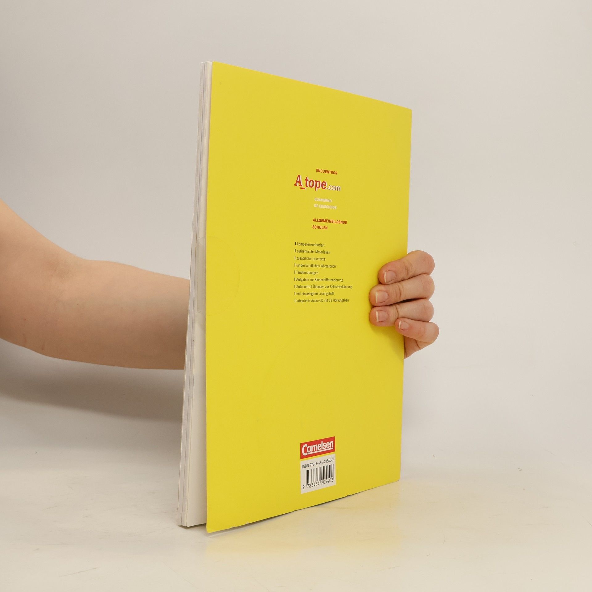 Kolektív autorov A_tope.com: Allgemeinbildende Schulen. Cuaderno de ejercicios. Mit Lösungsheft