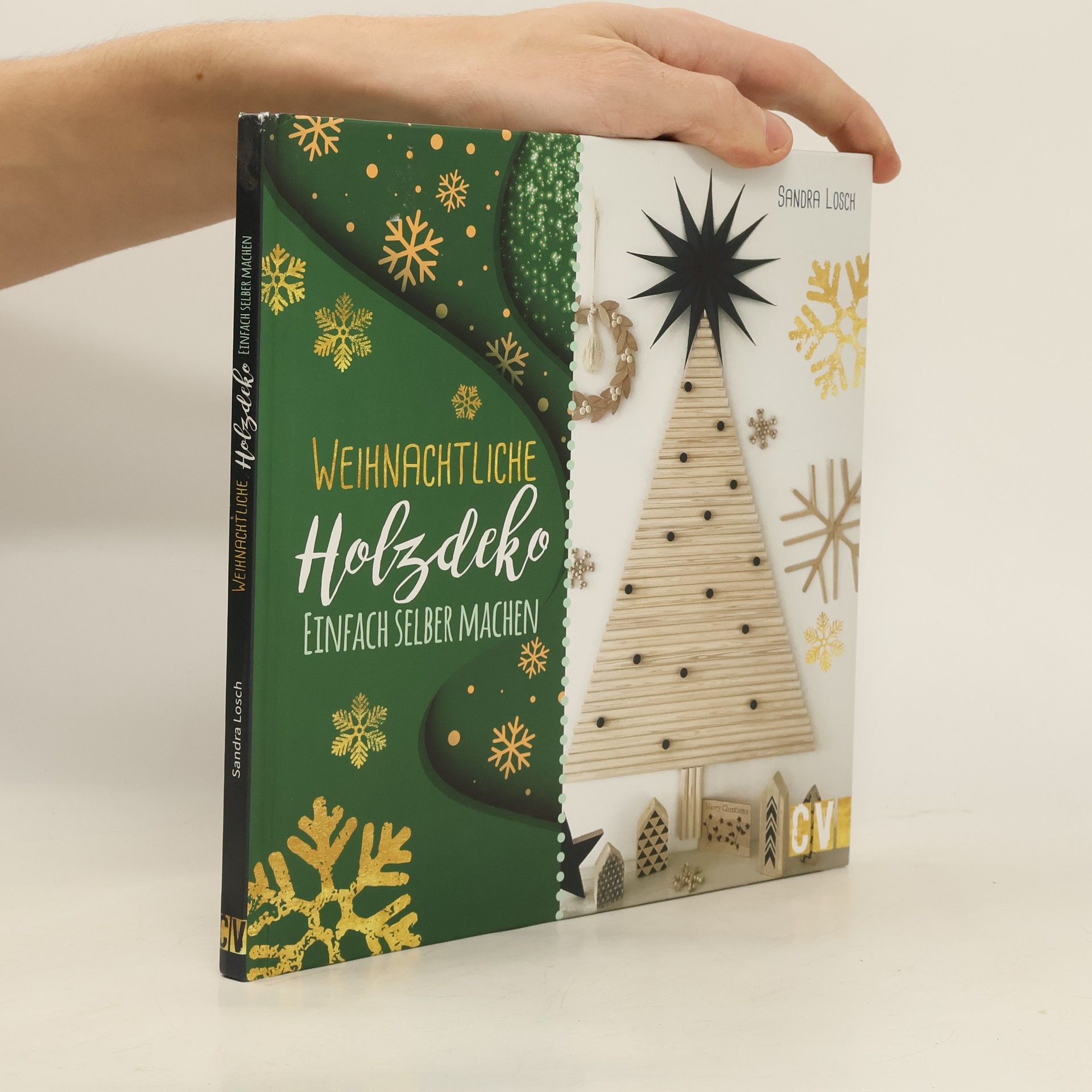 Sandra Losch Weihnachtliche Holzdeko