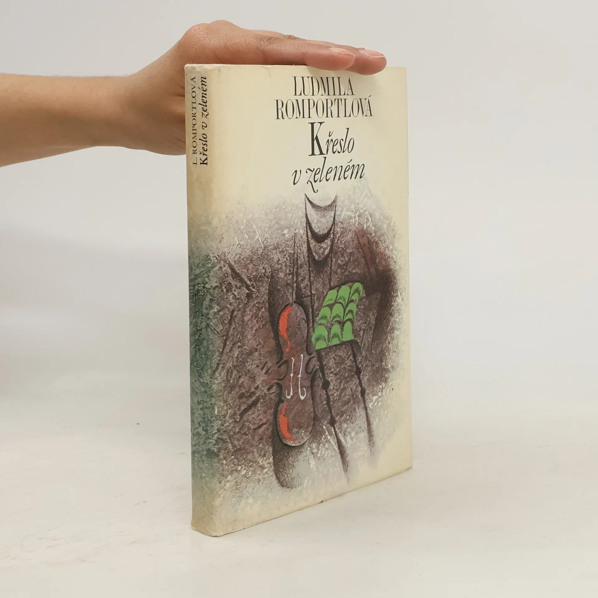 Křeslo v zeleném | Book | Hardcover | Ludmila Romportlová | CS