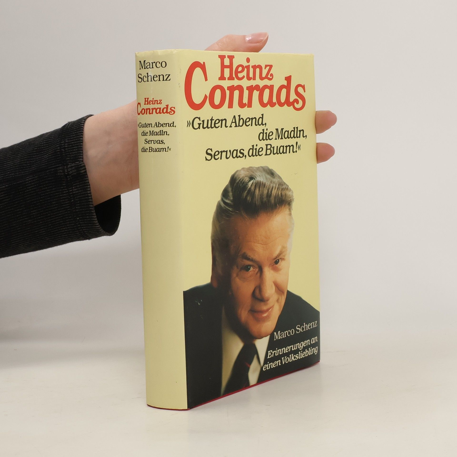 Marco Schenz Heinz Conrads "Guten Abend, die Madln, Servas, die Buam!"