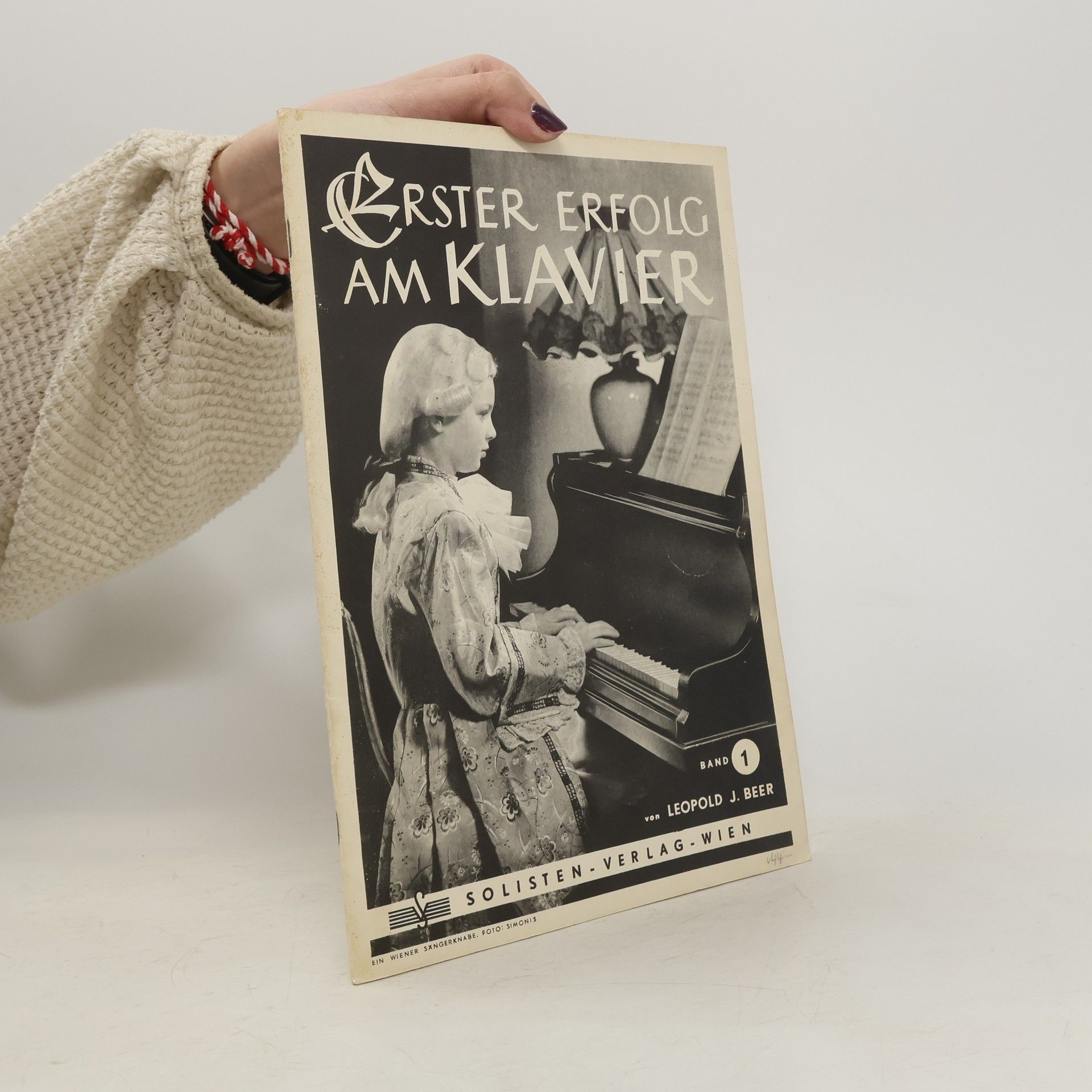 Leopold J. Beer Erster Erfolg am Klavier Band 1