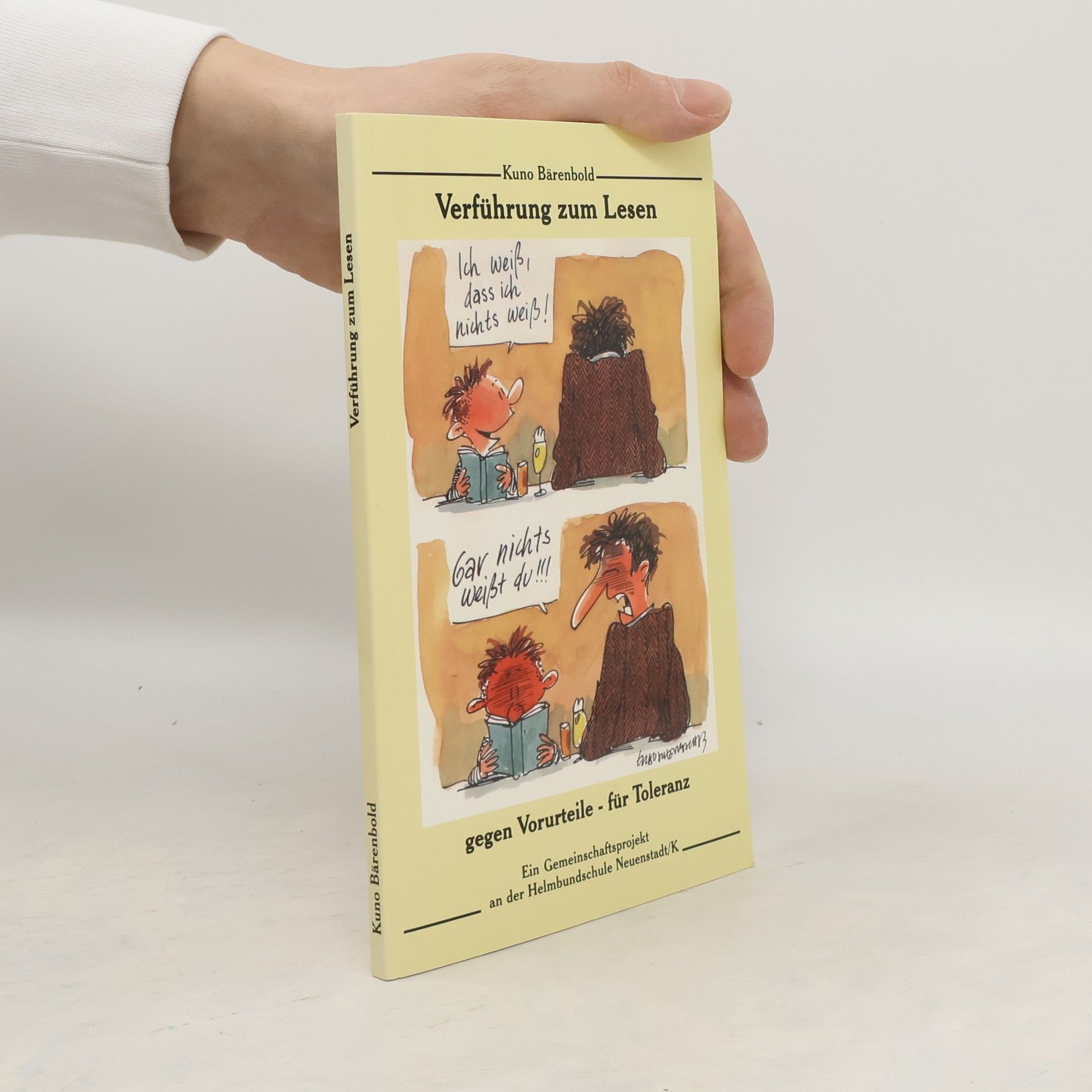 Kuno Bärenbold Verführung zum Lesen