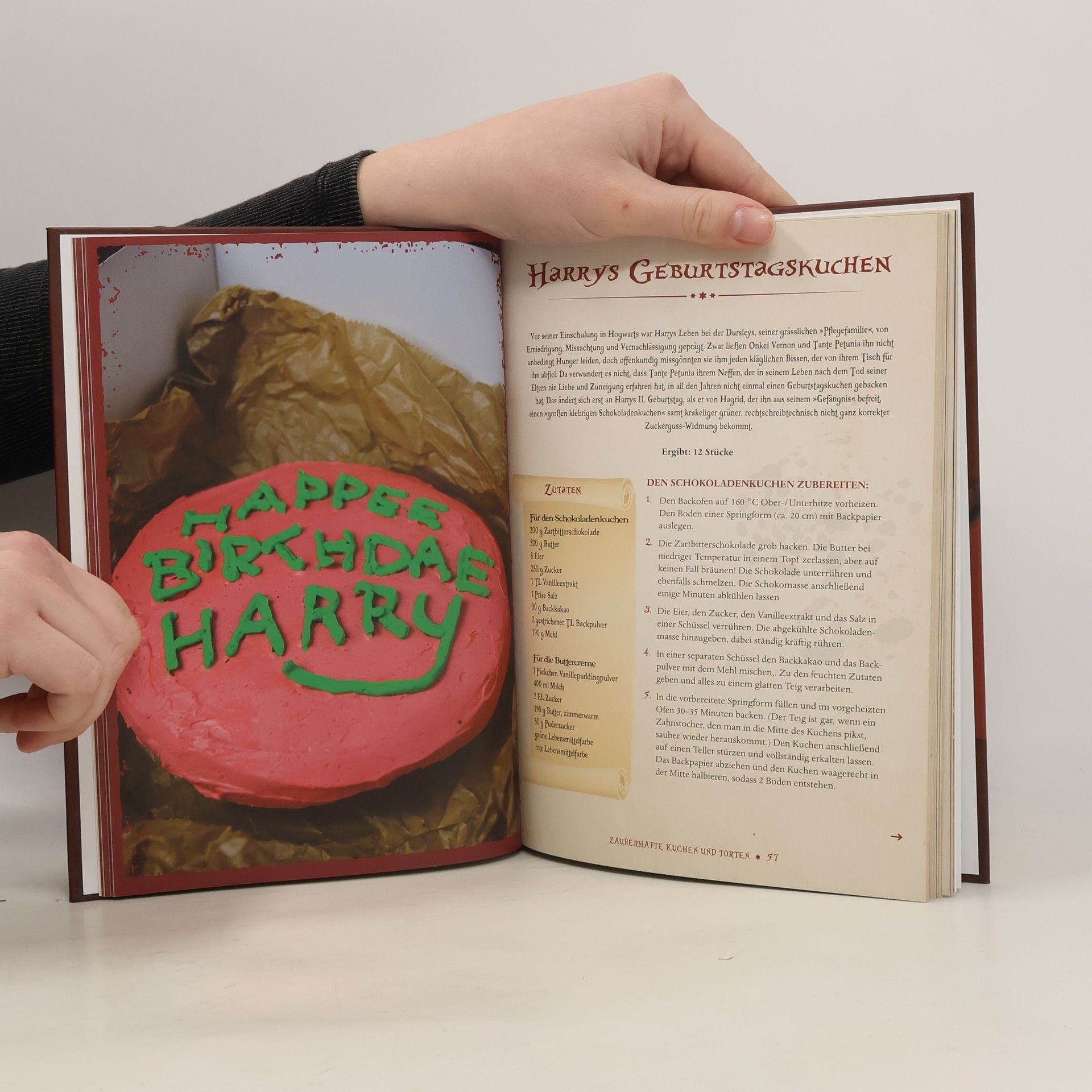 Katja Böhm Das inoffizielle Harry Potter Backbuch