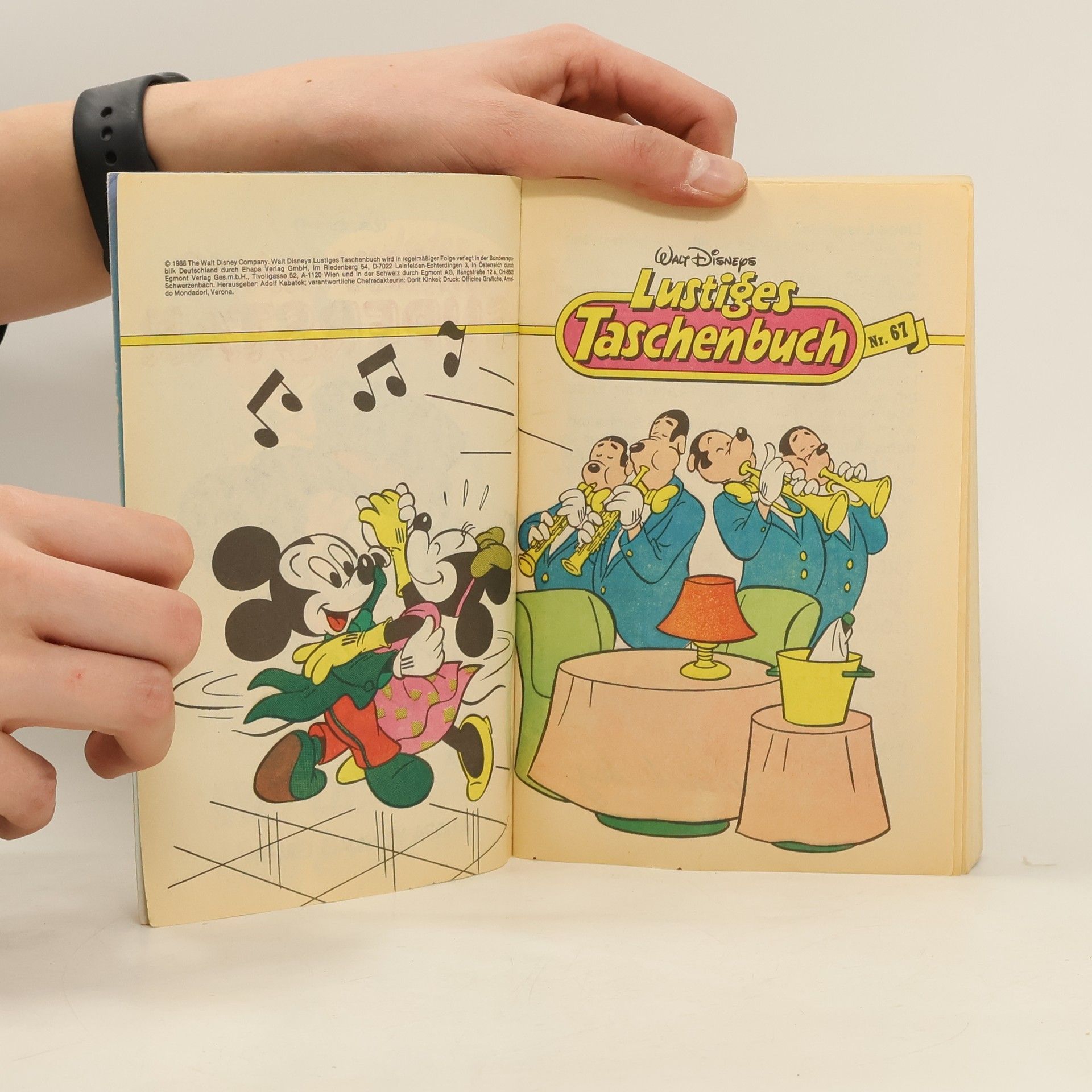 Walt Disney Lustiges Taschenbuch 67