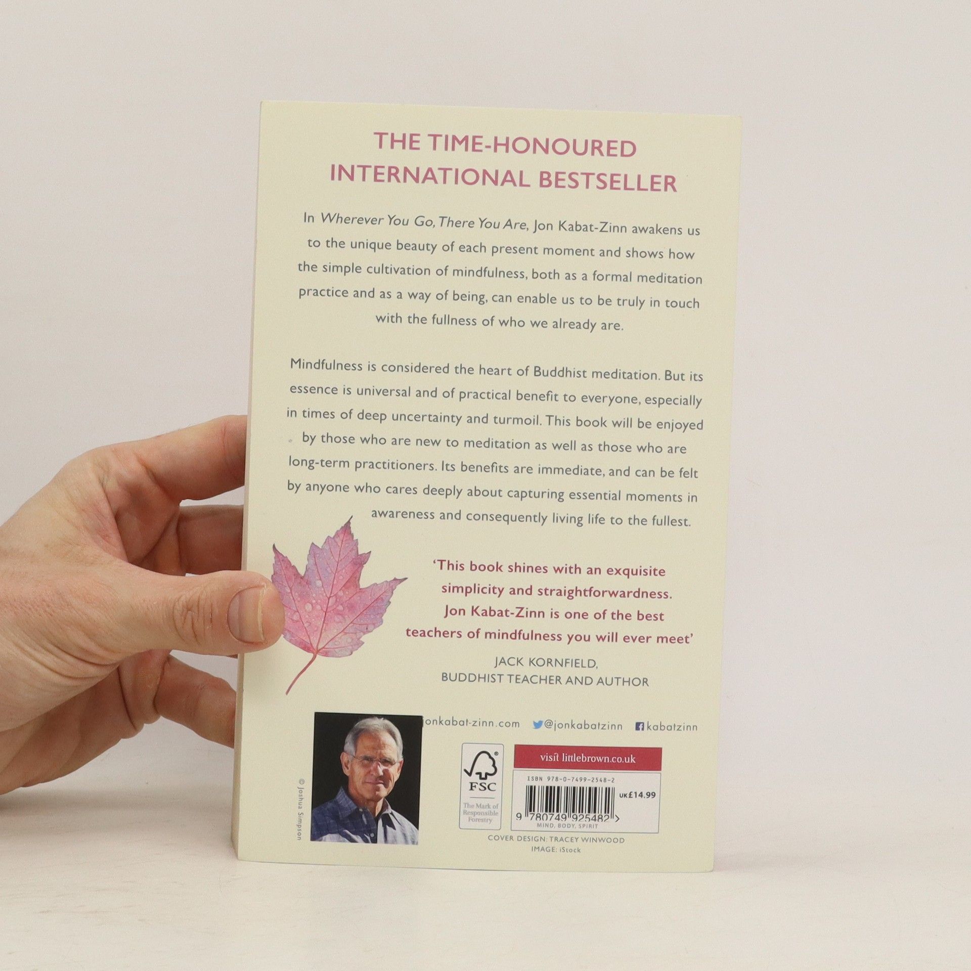 Jon Kabat-Zinn Wherever You Go, There You are
