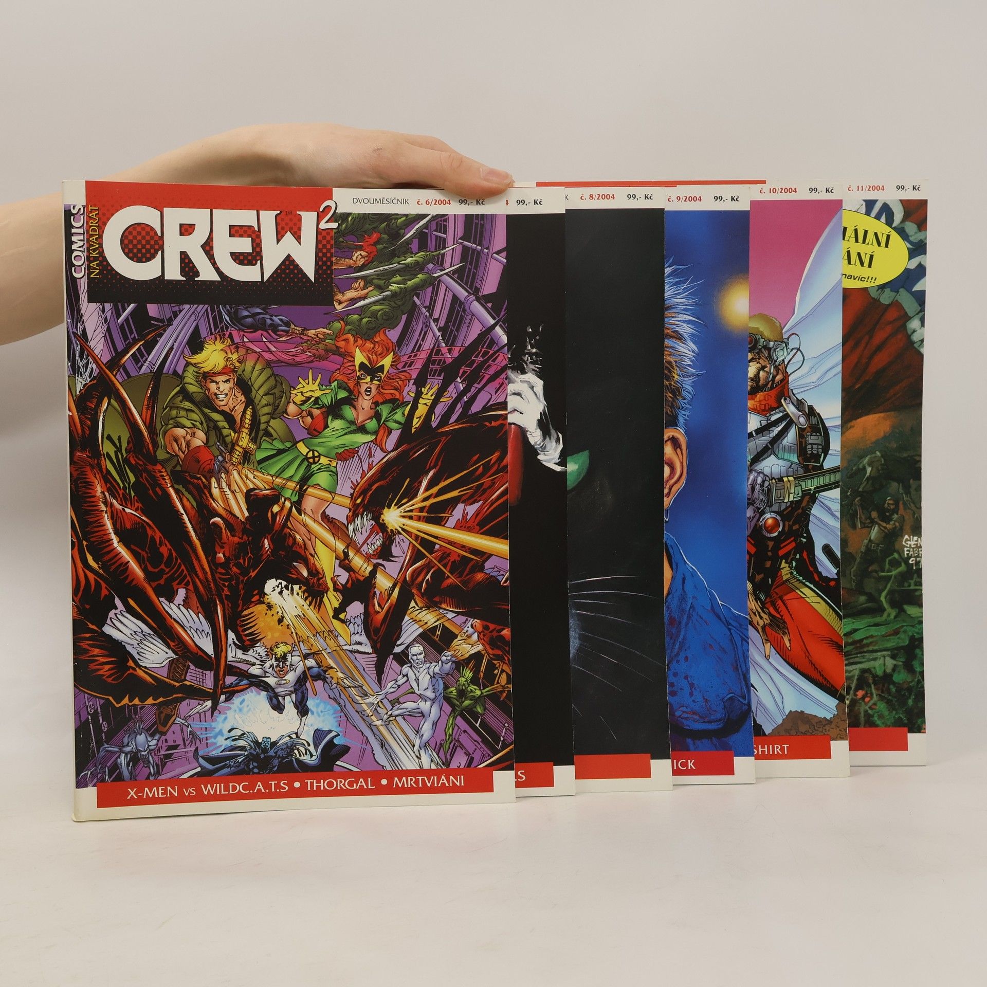 Collectif d'auteurs Crew 2. Comicsový magazín. Ročník II. Rok 2004. Číslo 6 - 11