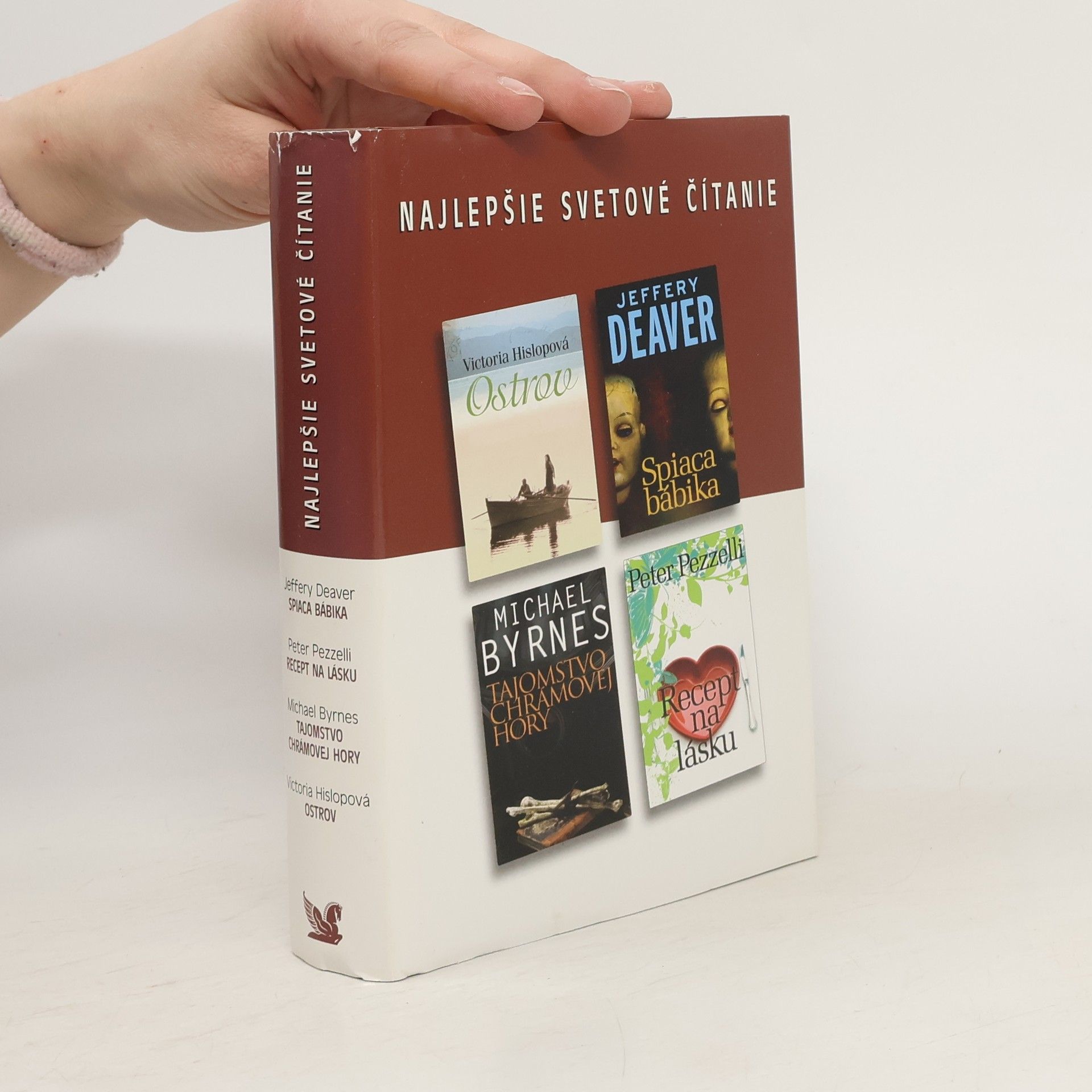 Collectif d'auteurs Najlepšie svetové čítanie: Spiaca bábika, Recept na lásku, Tajomstvo Chrámovej hory, Ostrov